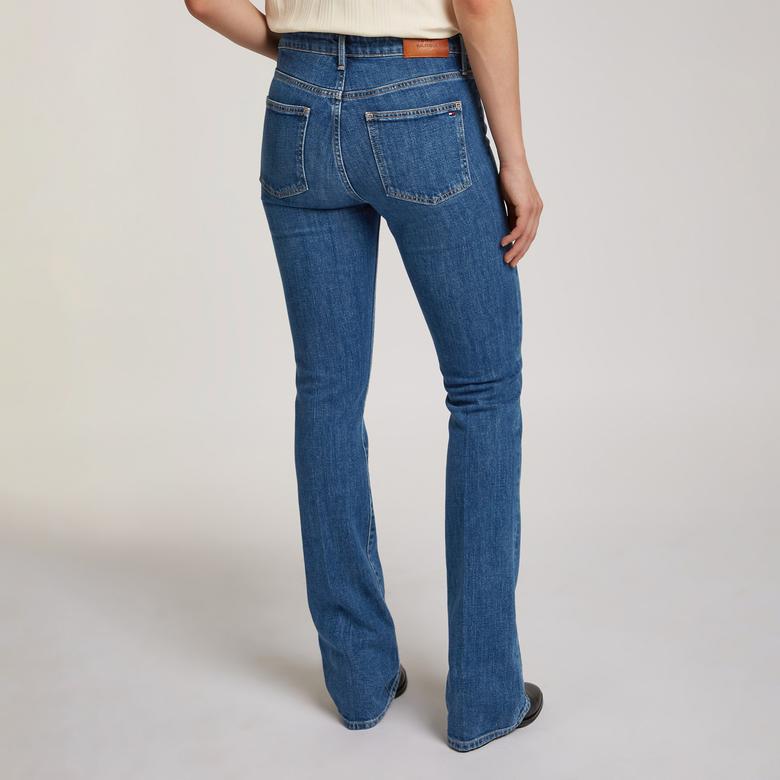 Tommy Hilfiger Kadın Mavi Pantolon