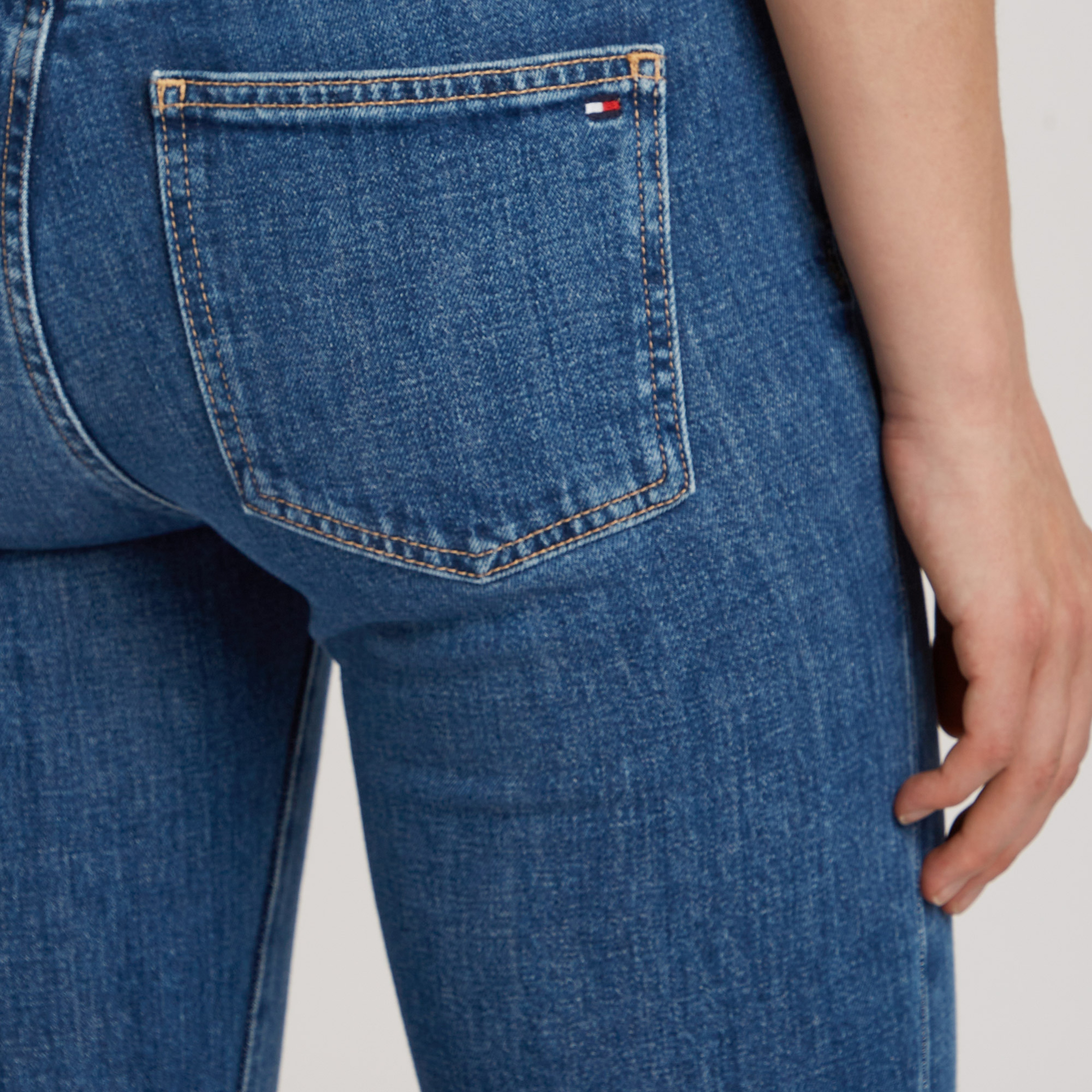 Tommy Hilfiger Kadın Mavi Pantolon