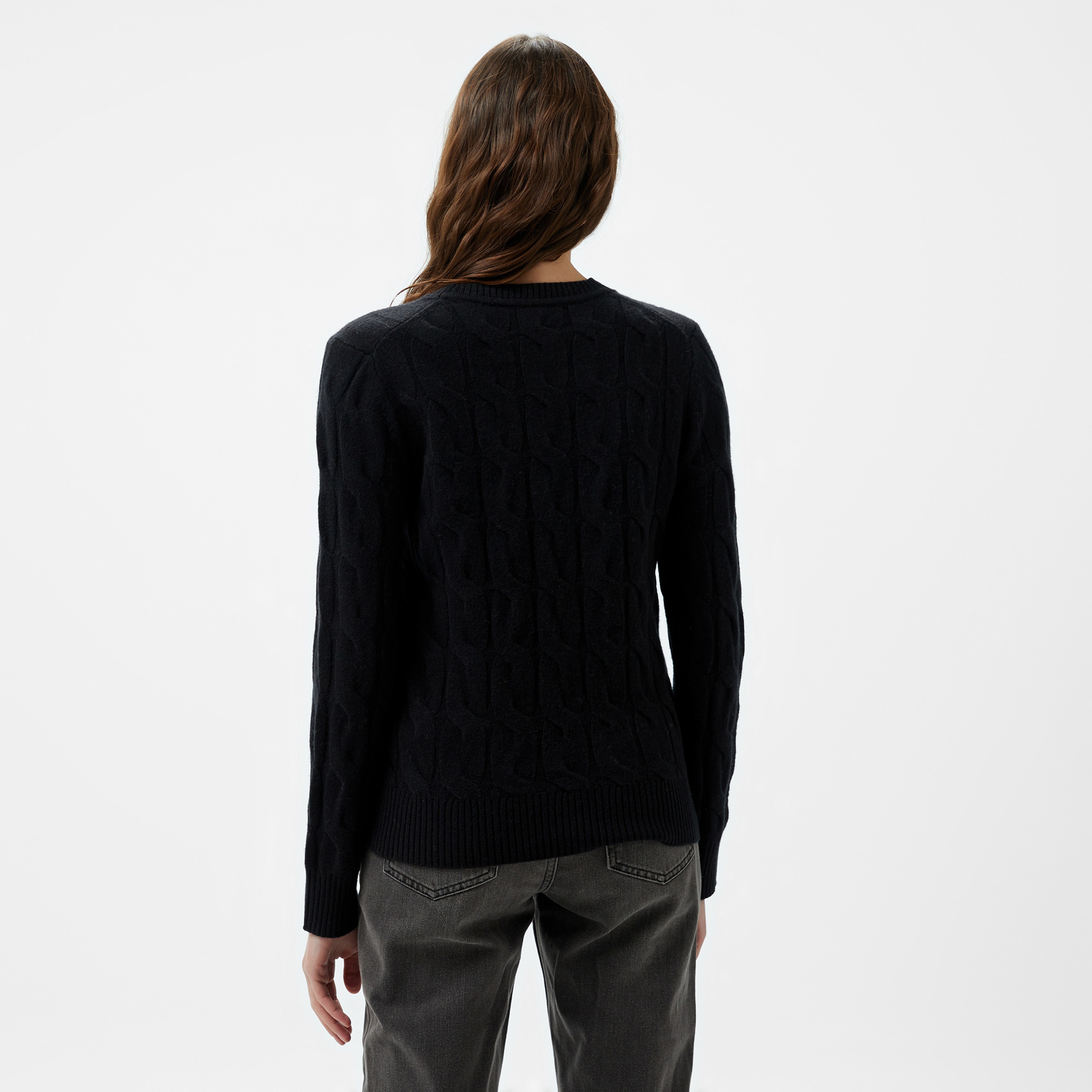 Tommy Hilfiger Kadın Siyah Triko