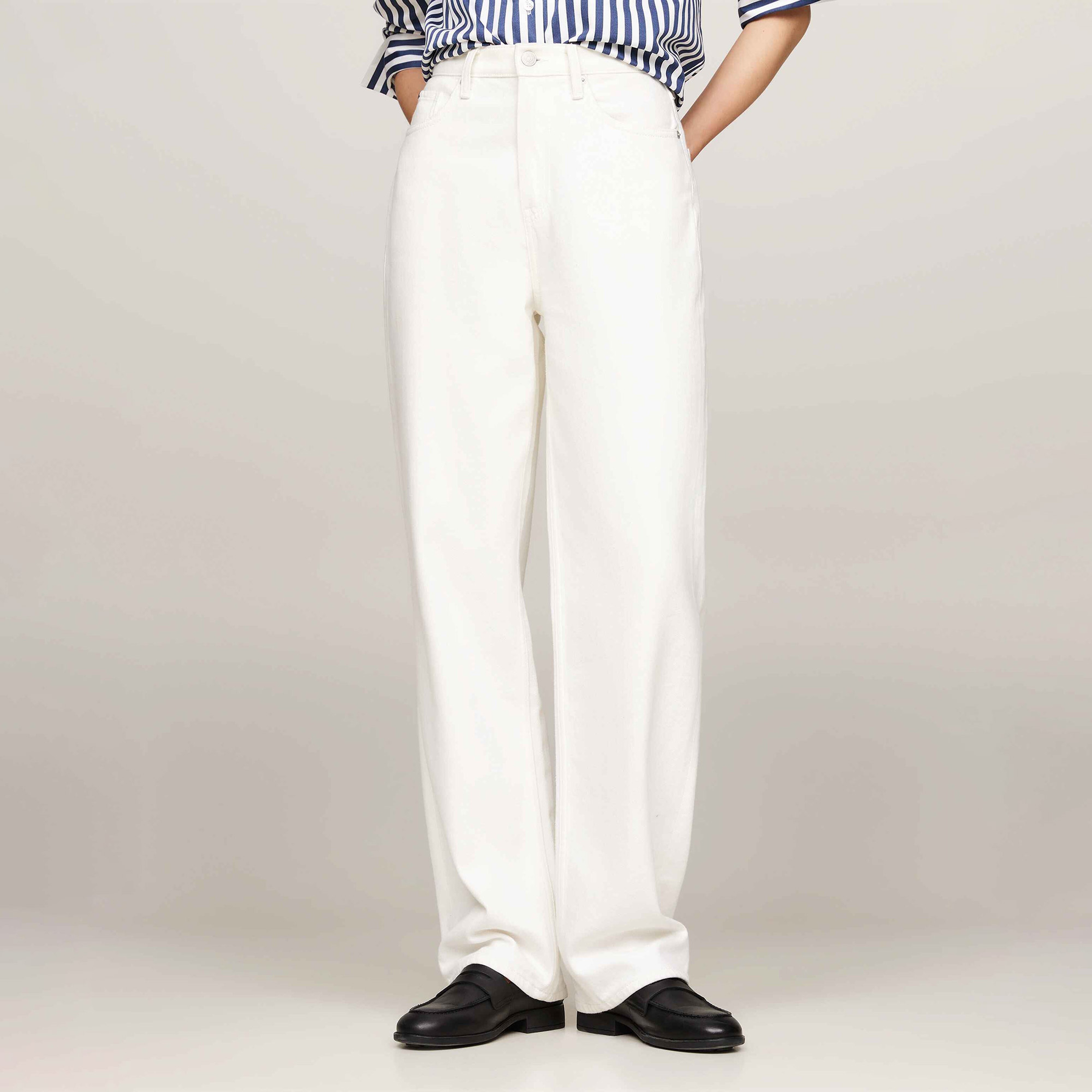 Tommy Hilfiger Kadın Beyaz Jean