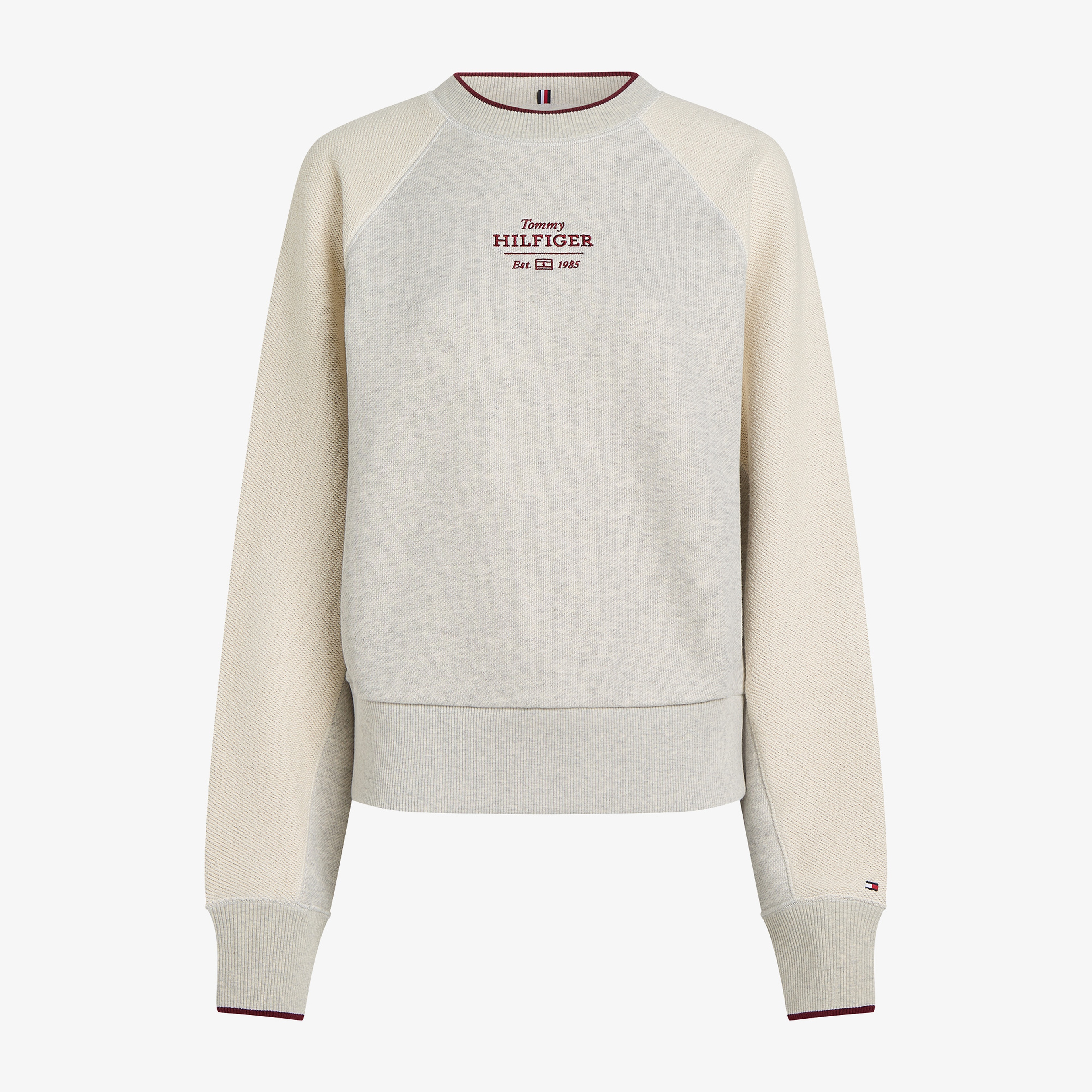 Tommy Hilfiger Kadın Beyaz Sweatshirt