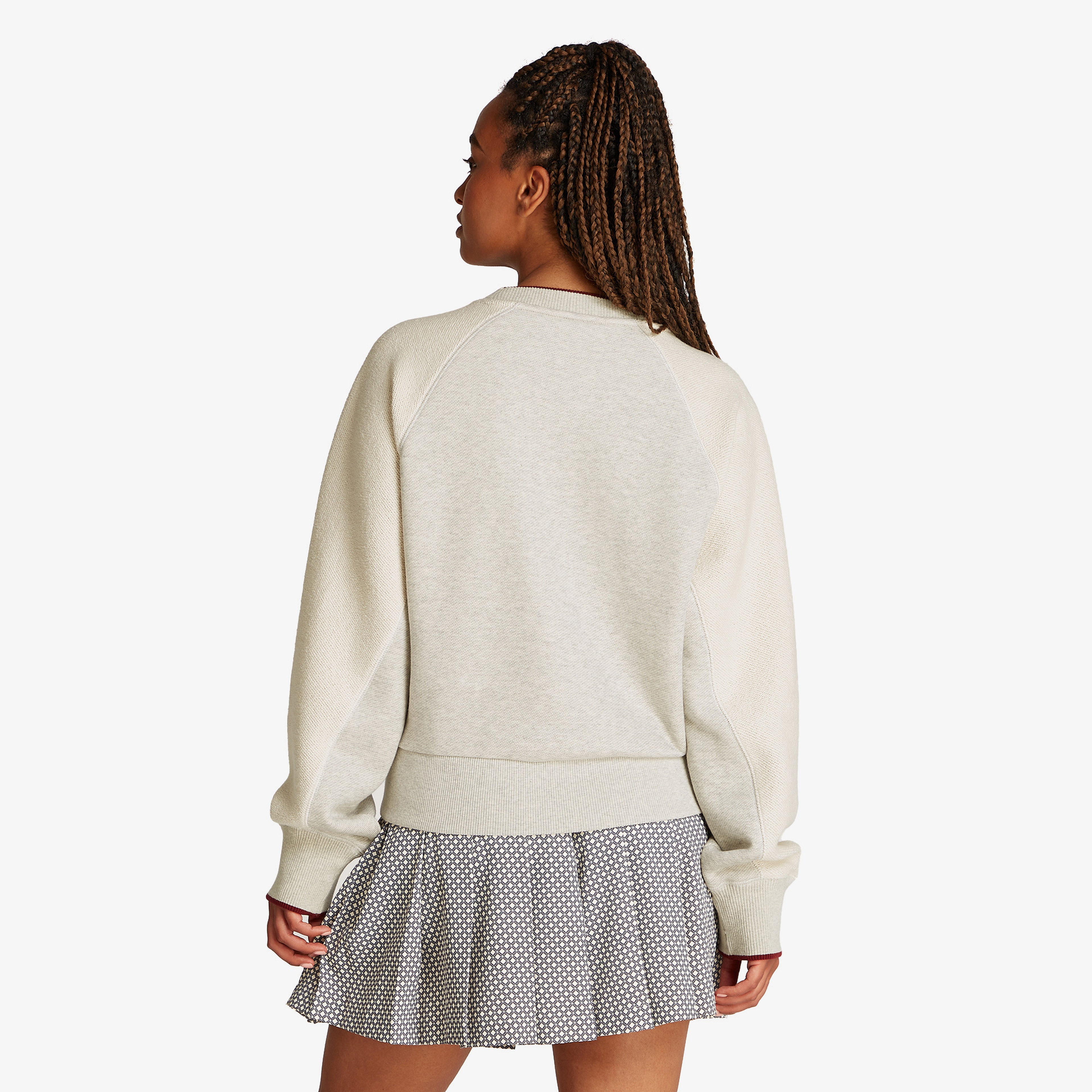 Tommy Hilfiger Kadın Beyaz Sweatshirt