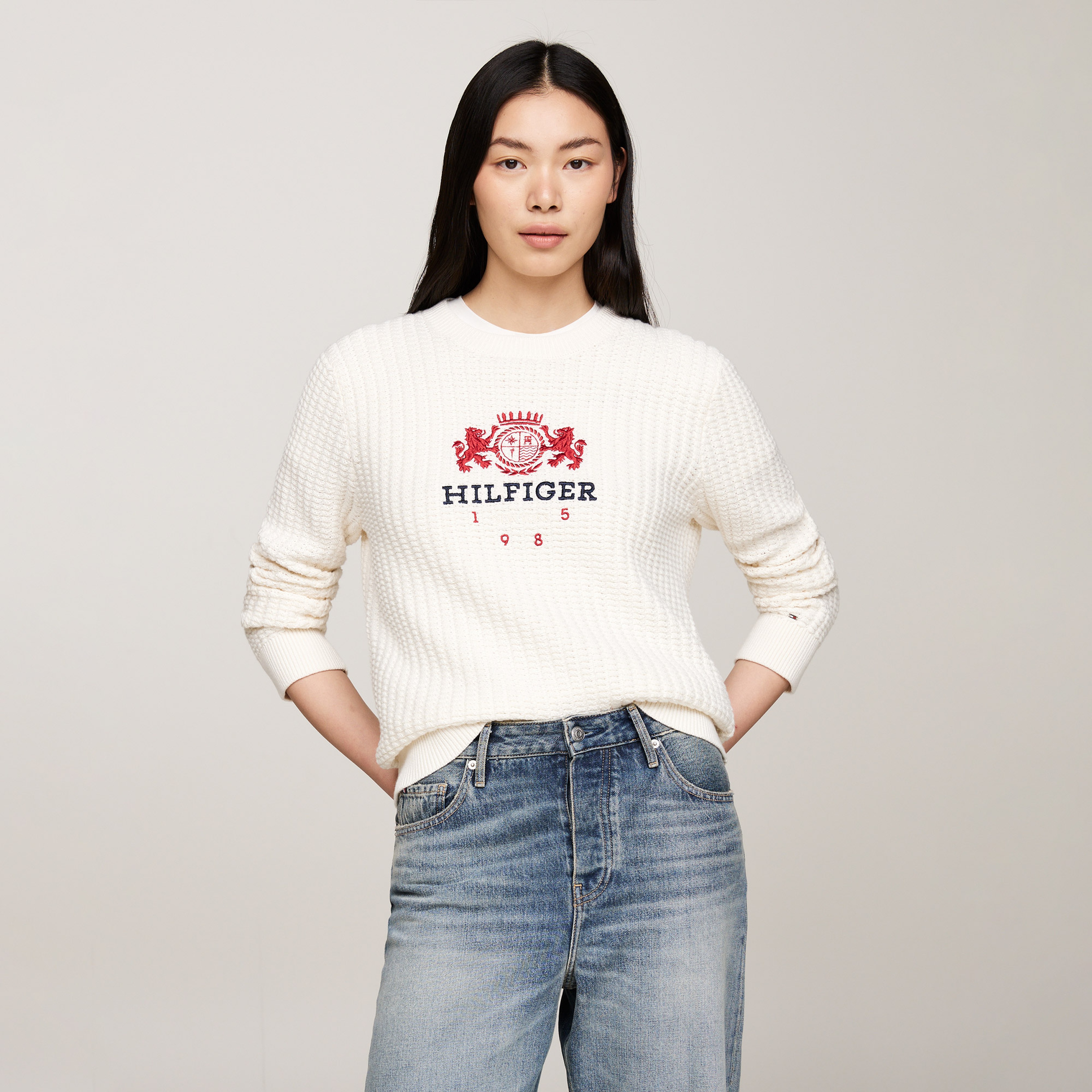 Tommy Hilfiger Kadın Sarı Triko