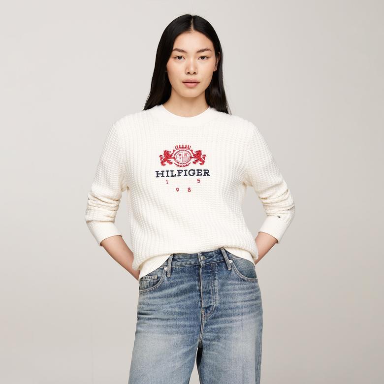 Tommy Hilfiger Kadın Sarı Triko