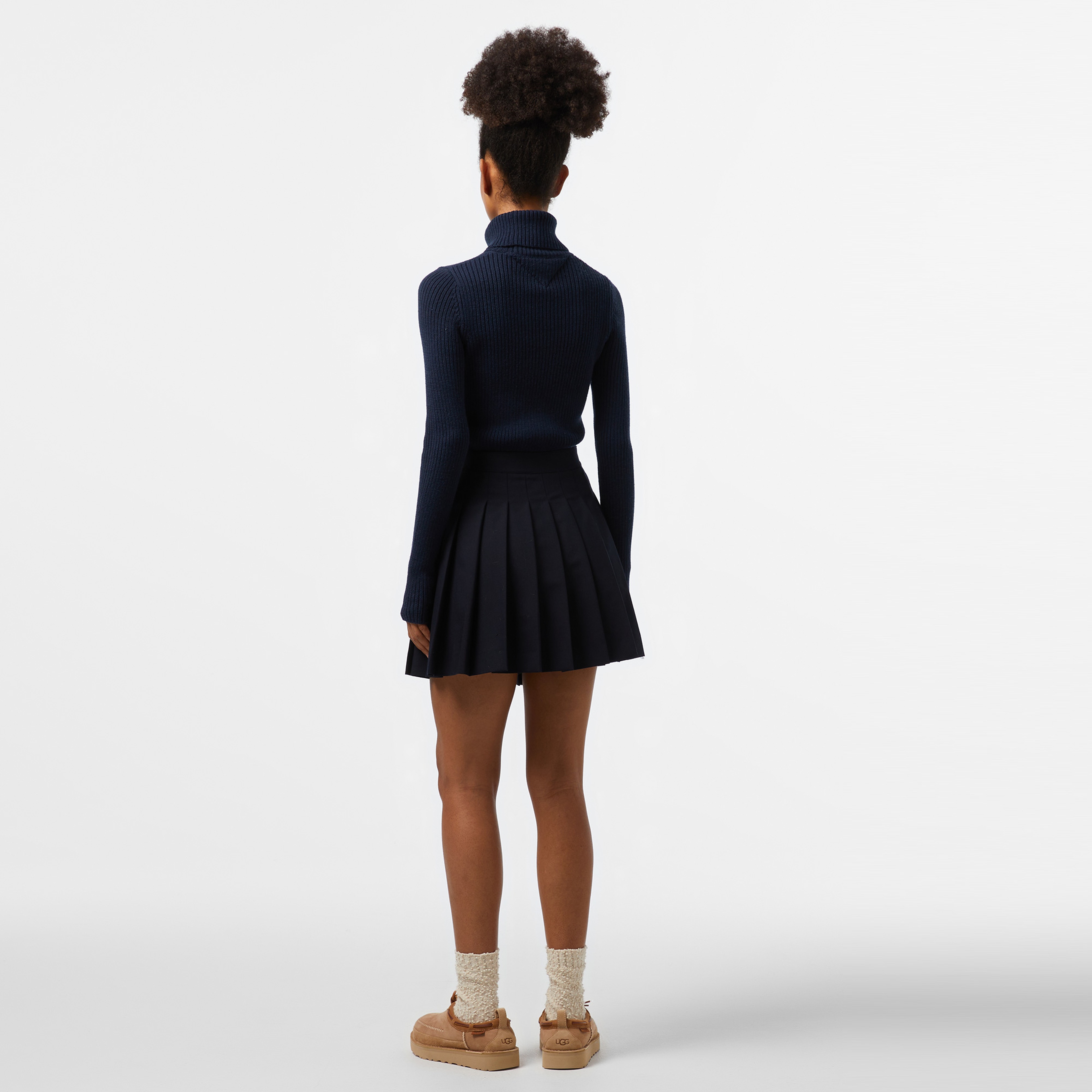 Tommy Hilfiger Kadın Mavi Etek