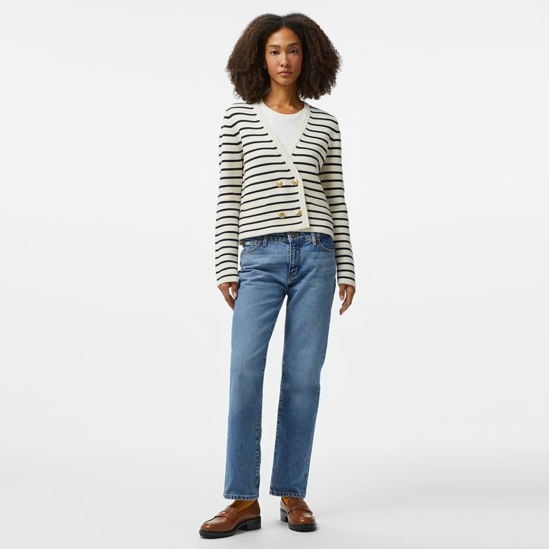 Tommy Hilfiger Kadın Beyaz Triko