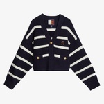 Tommy Hilfiger Kadın Mavi Triko