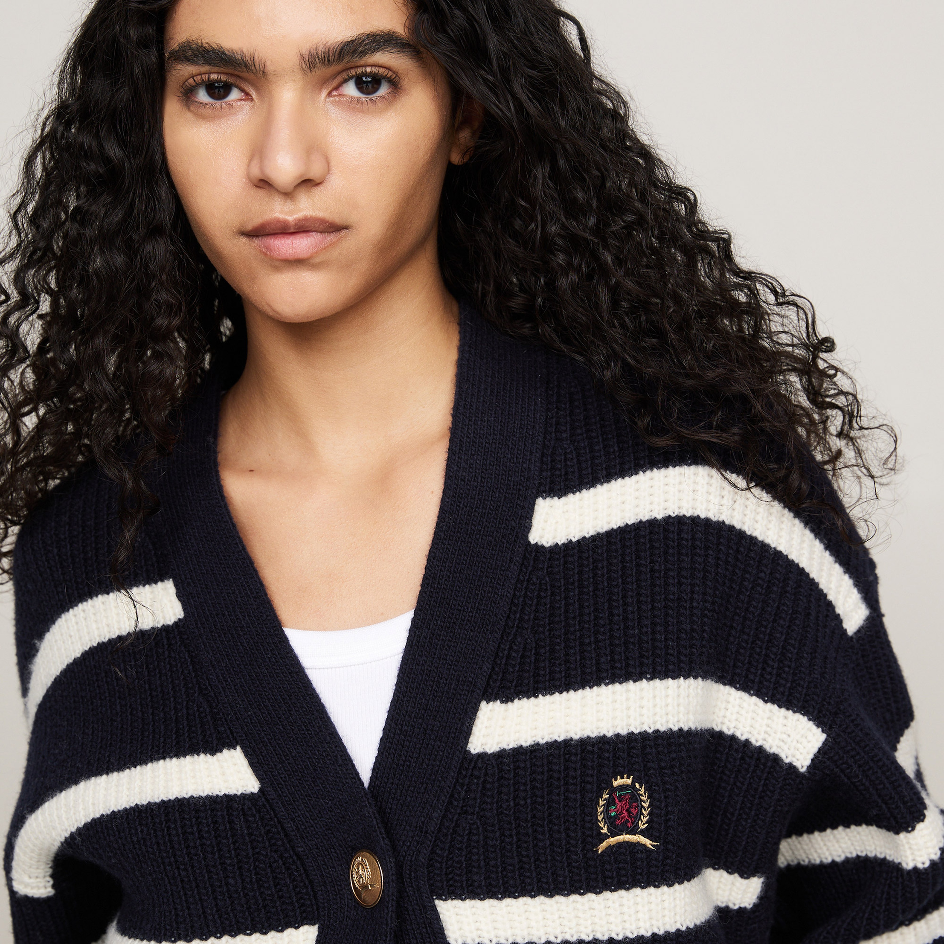 Tommy Hilfiger Kadın Mavi Triko