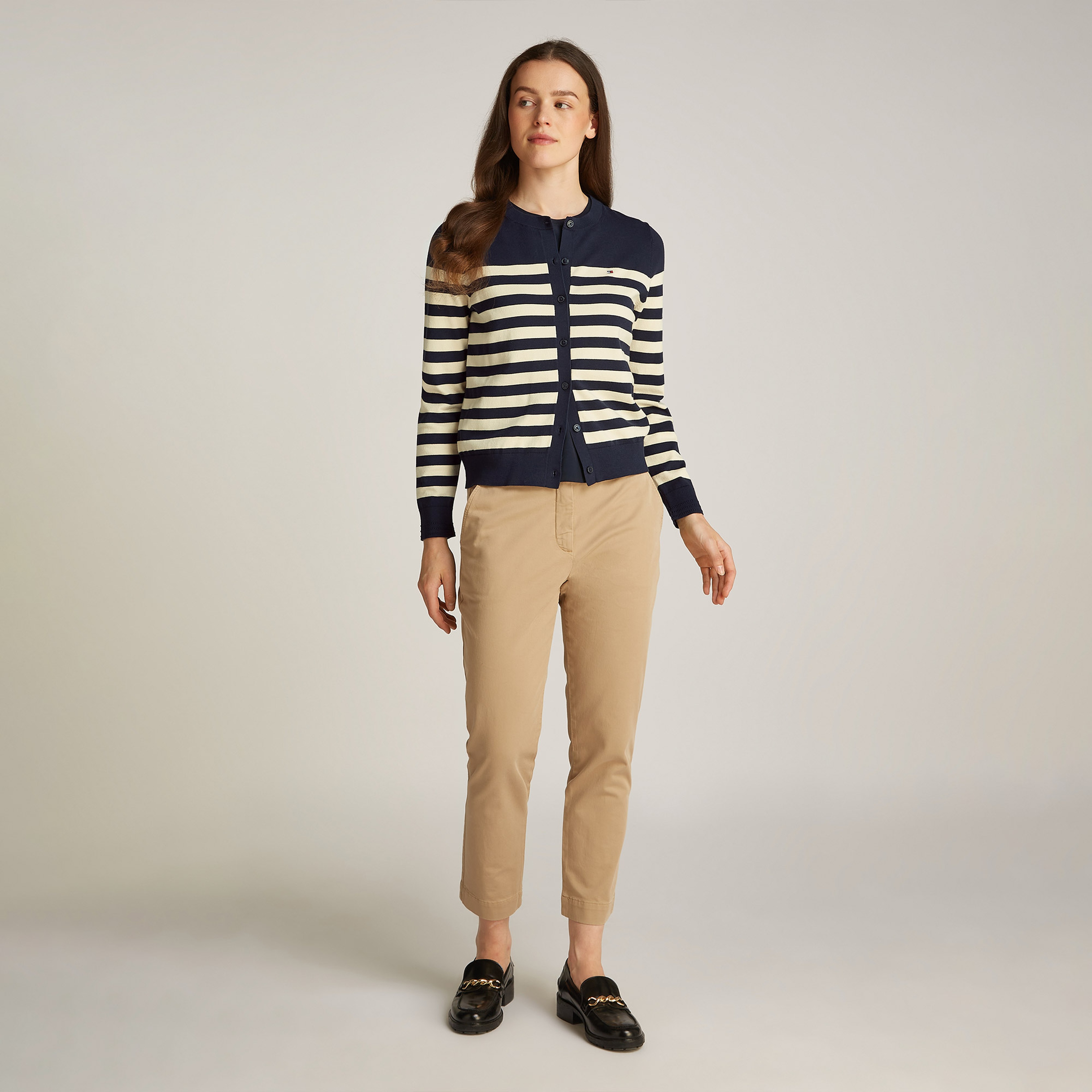 Tommy Hilfiger Kadın Beyaz Triko