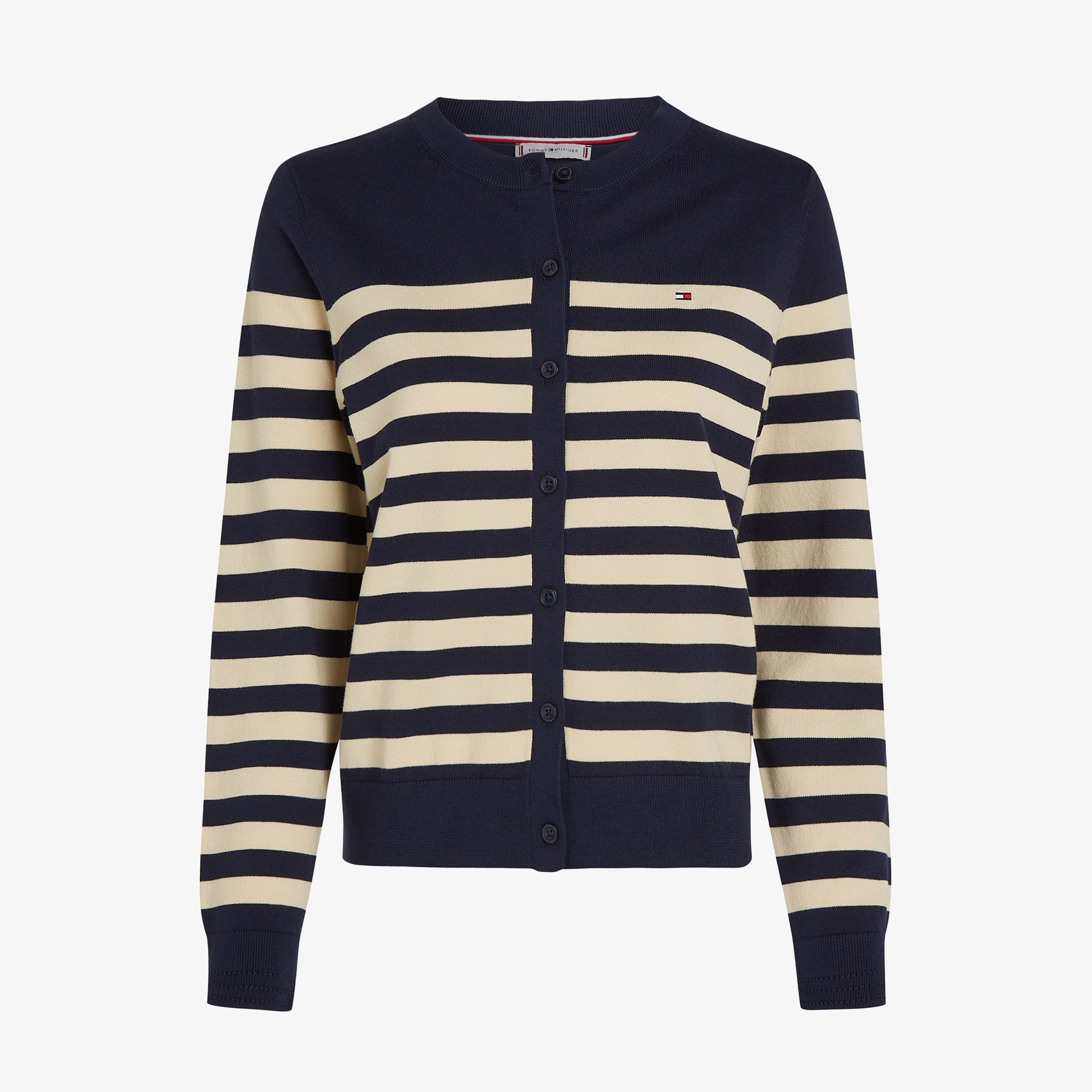 Tommy Hilfiger Kadın Beyaz Triko