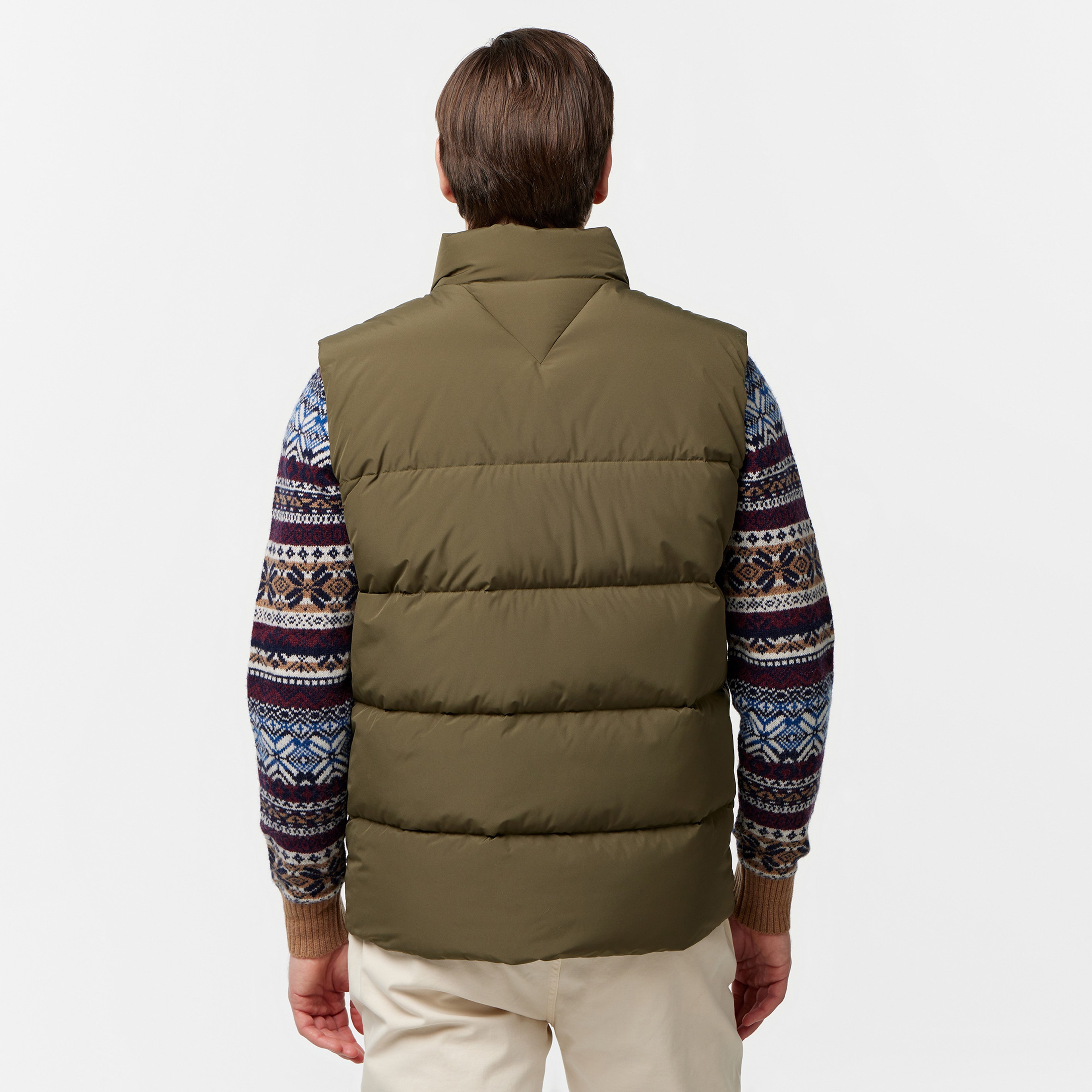 Tommy Hilfiger Erkek Haki Yelek