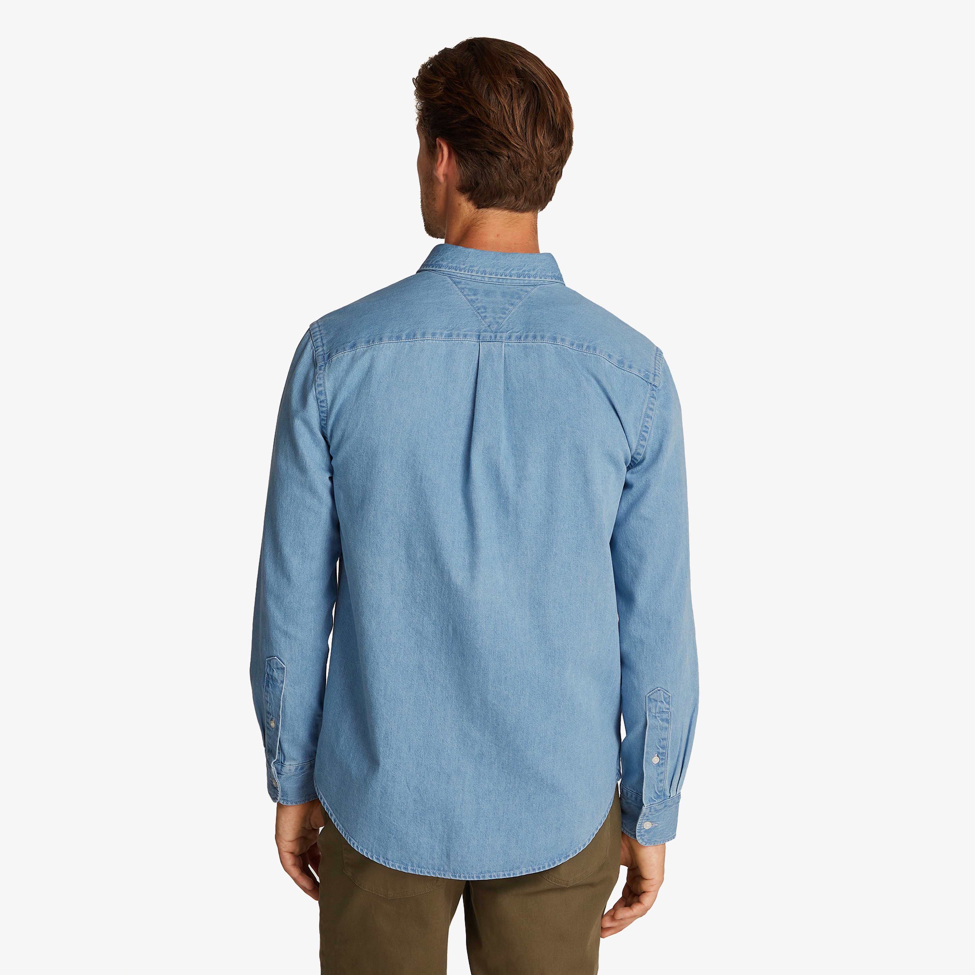 Tommy Hilfiger Erkek Mavi Gömlek