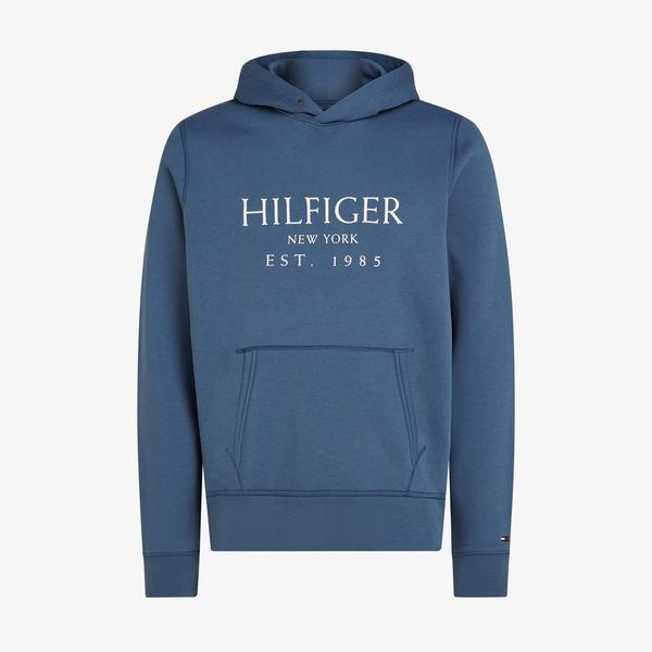 Tommy Hilfiger Erkek Mavi Sweatshirt