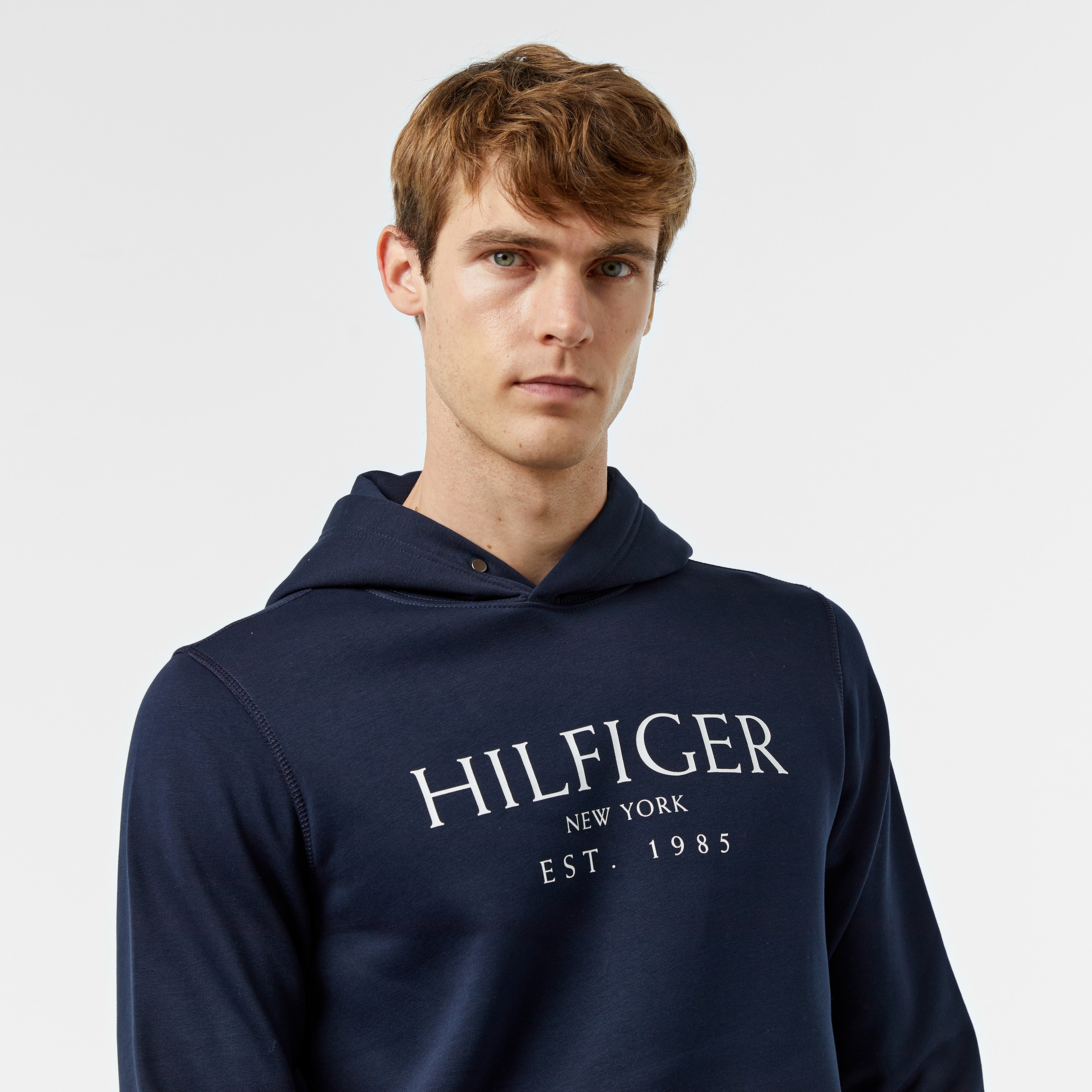 Tommy Hilfiger Erkek Mavi Sweatshirt