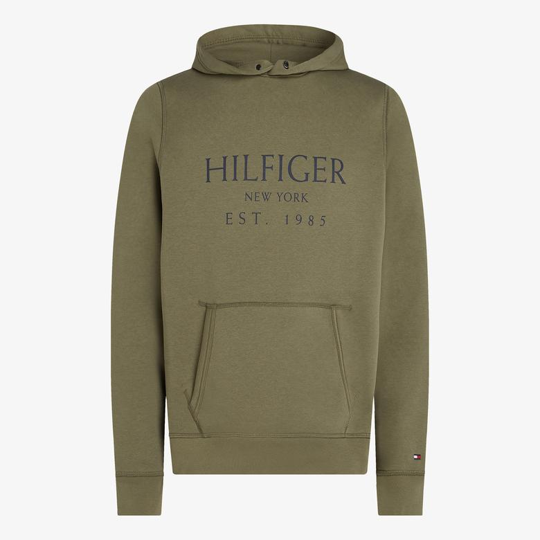 Tommy Hilfiger Erkek Yeşil Sweatshirt