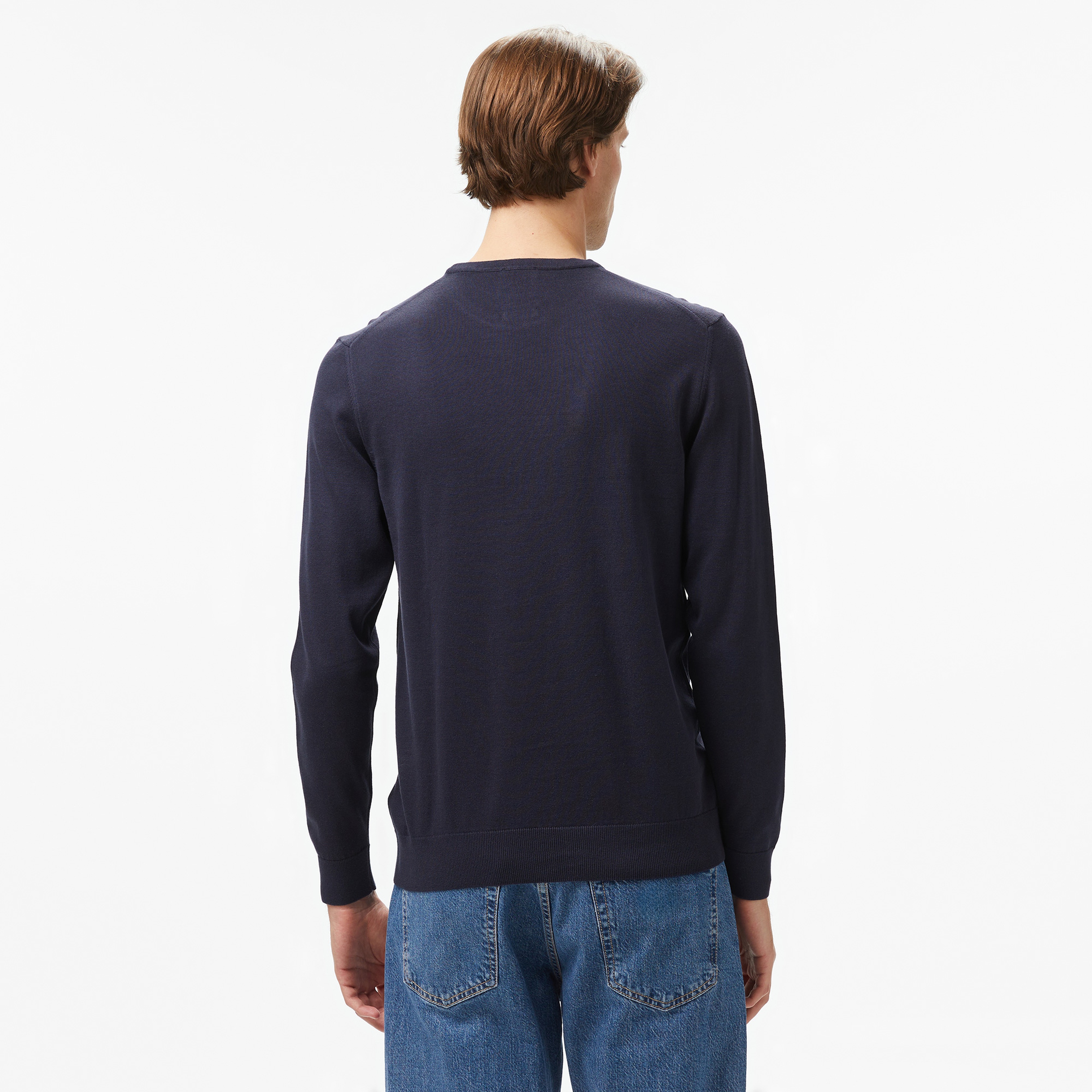 Calvin Klein Erkek Mavi Triko