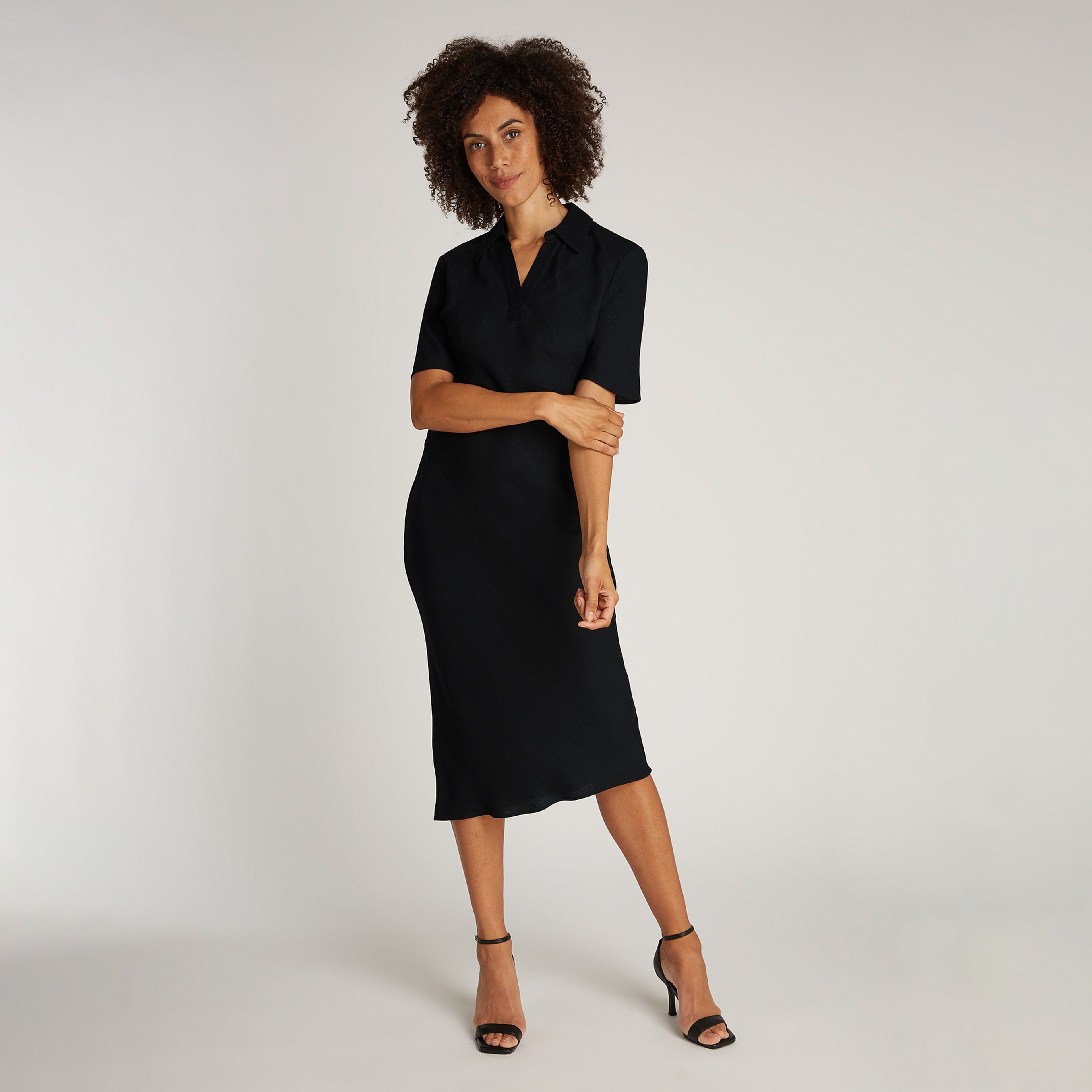 Calvin Klein Kadın Siyah Elbise