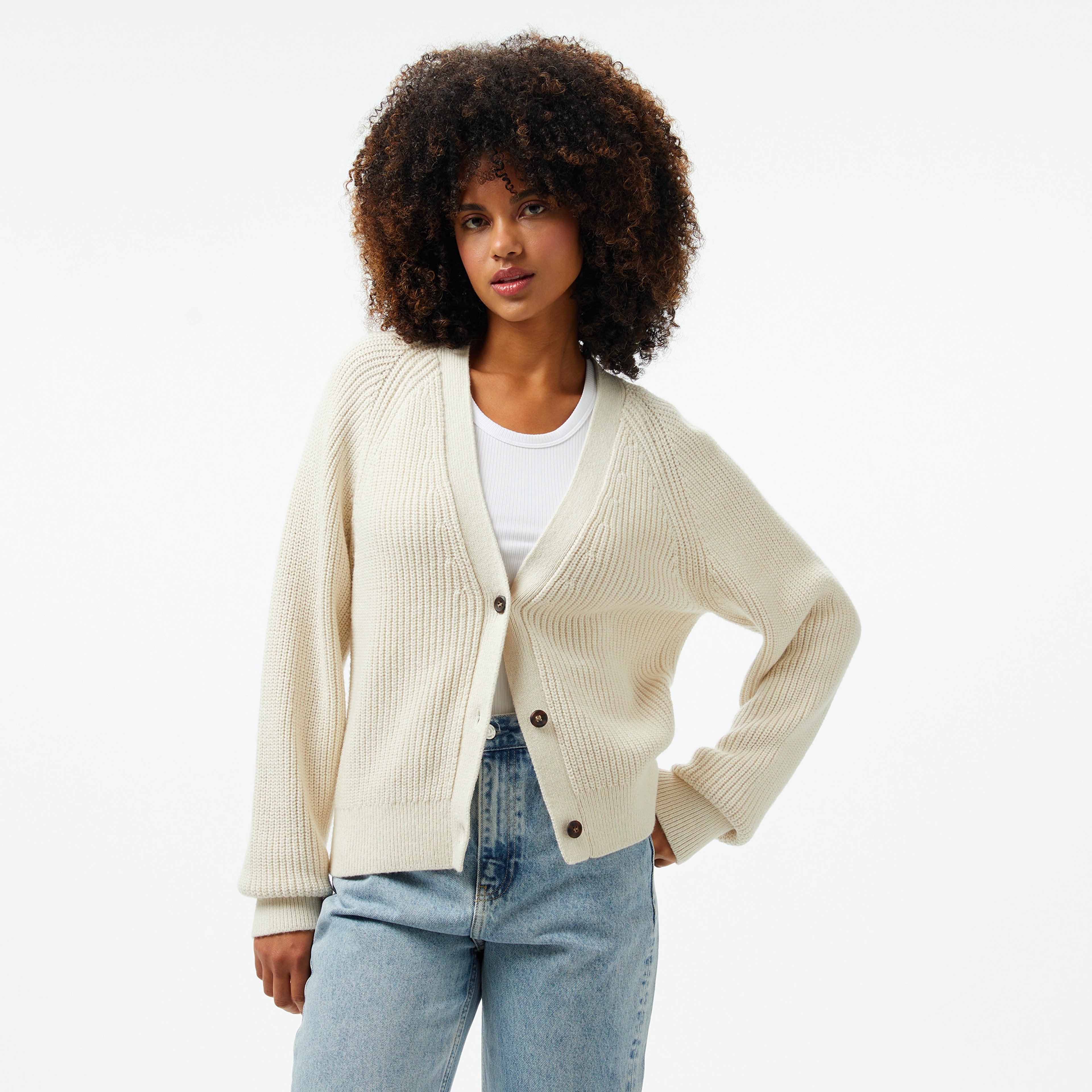 Calvin Klein Kadın Gri Triko