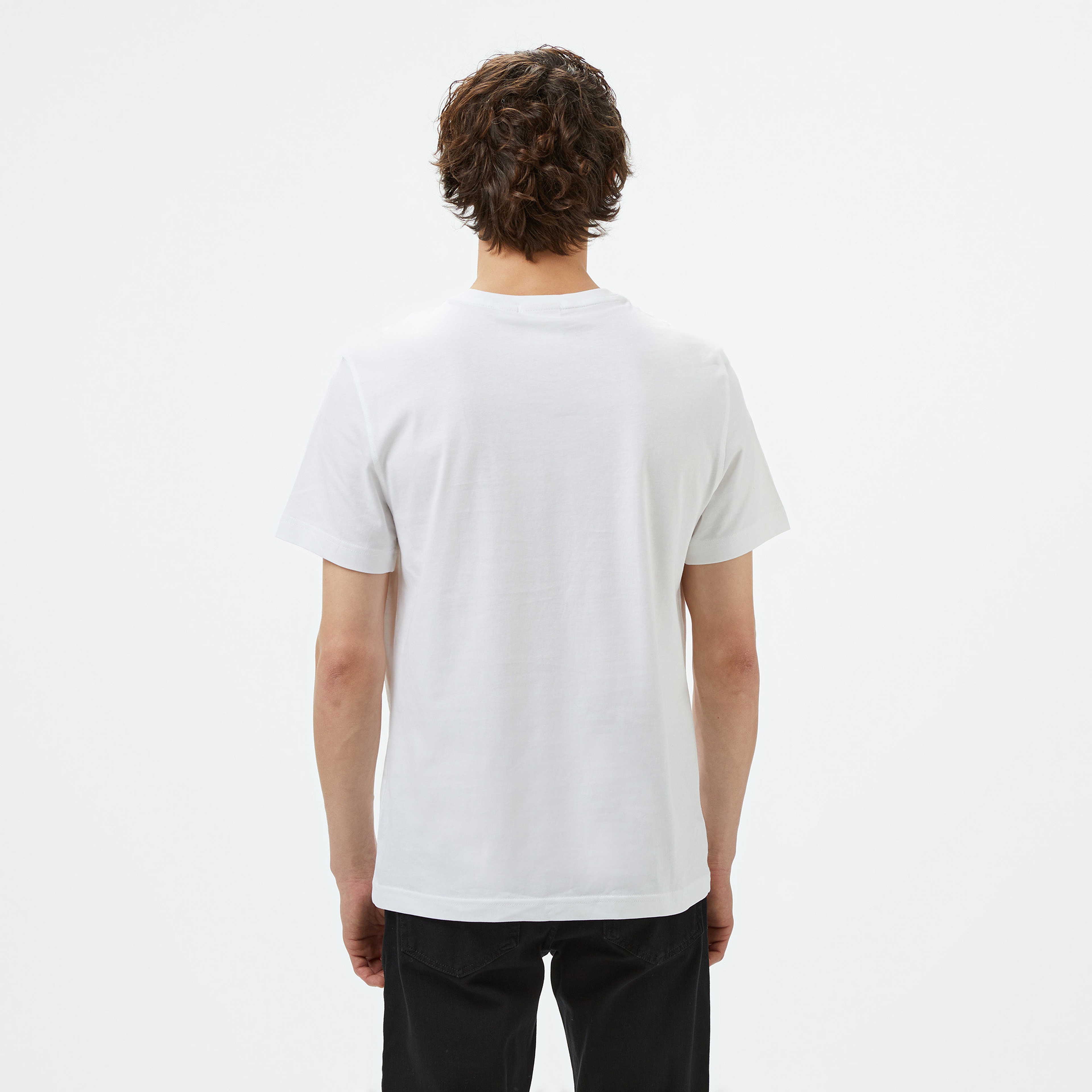 Calvin Klein Erkek Beyaz T-Shirt