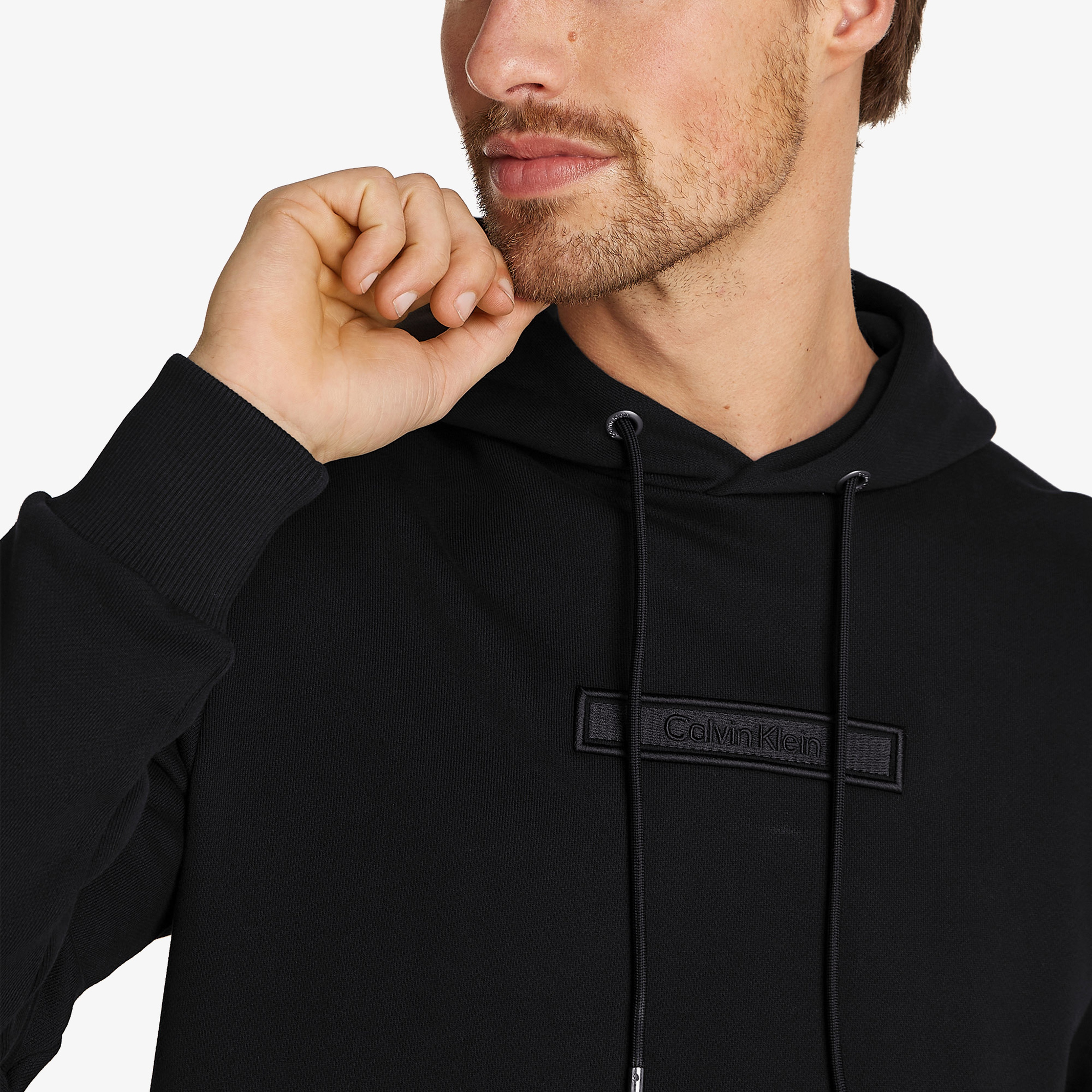 Calvin Klein Erkek Siyah Sweatshirt