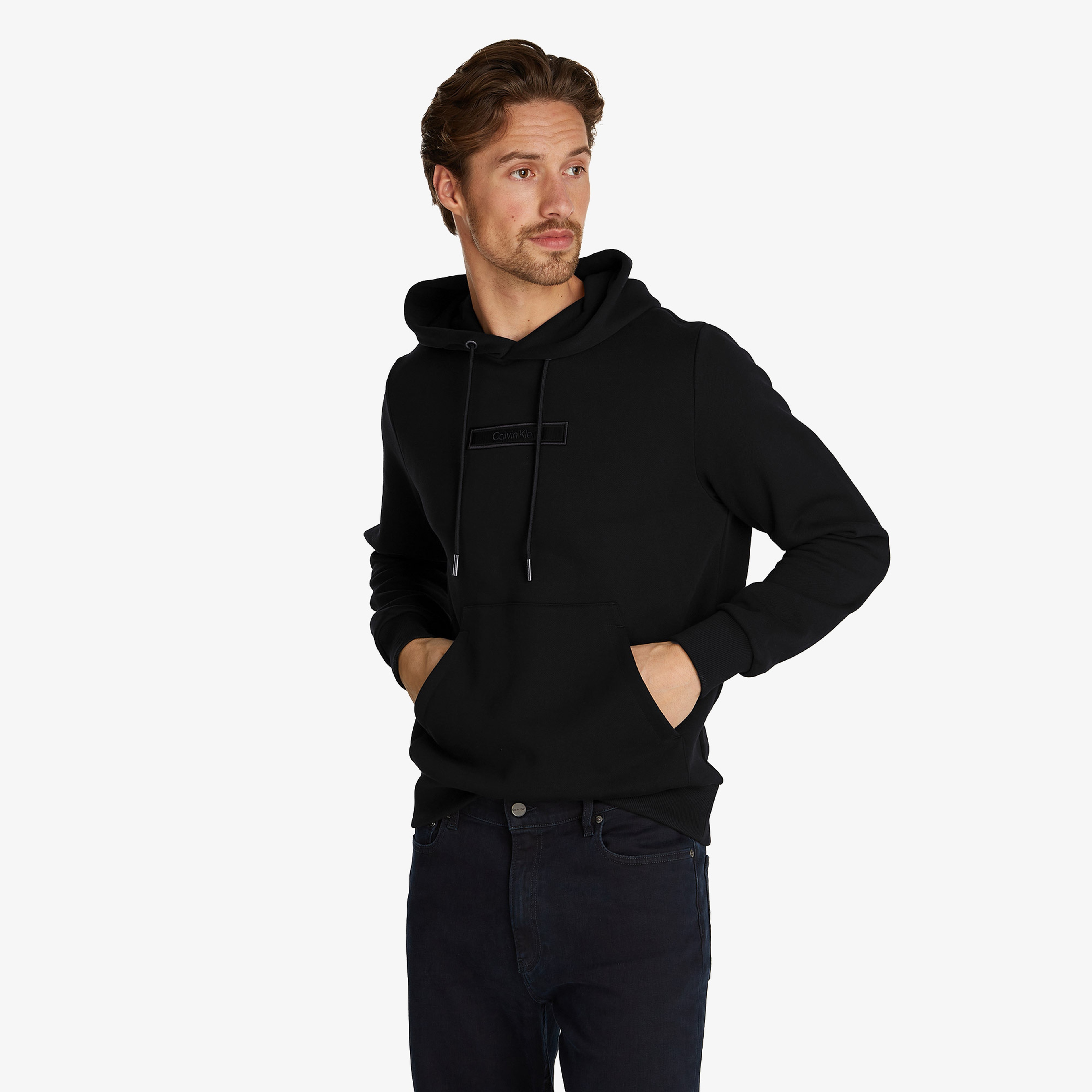 Calvin Klein Erkek Siyah Sweatshirt