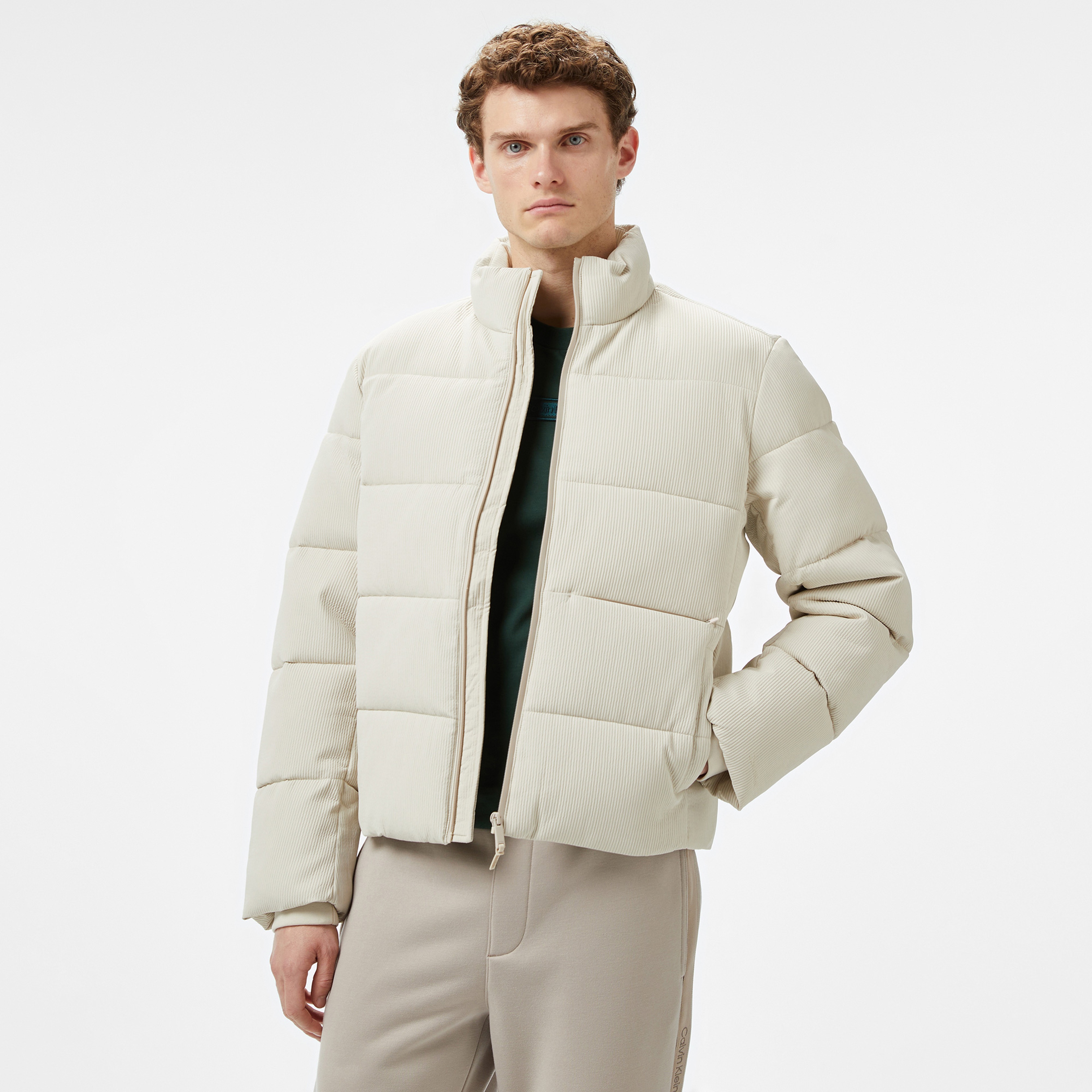 Calvin Klein Erkek Bej Mont