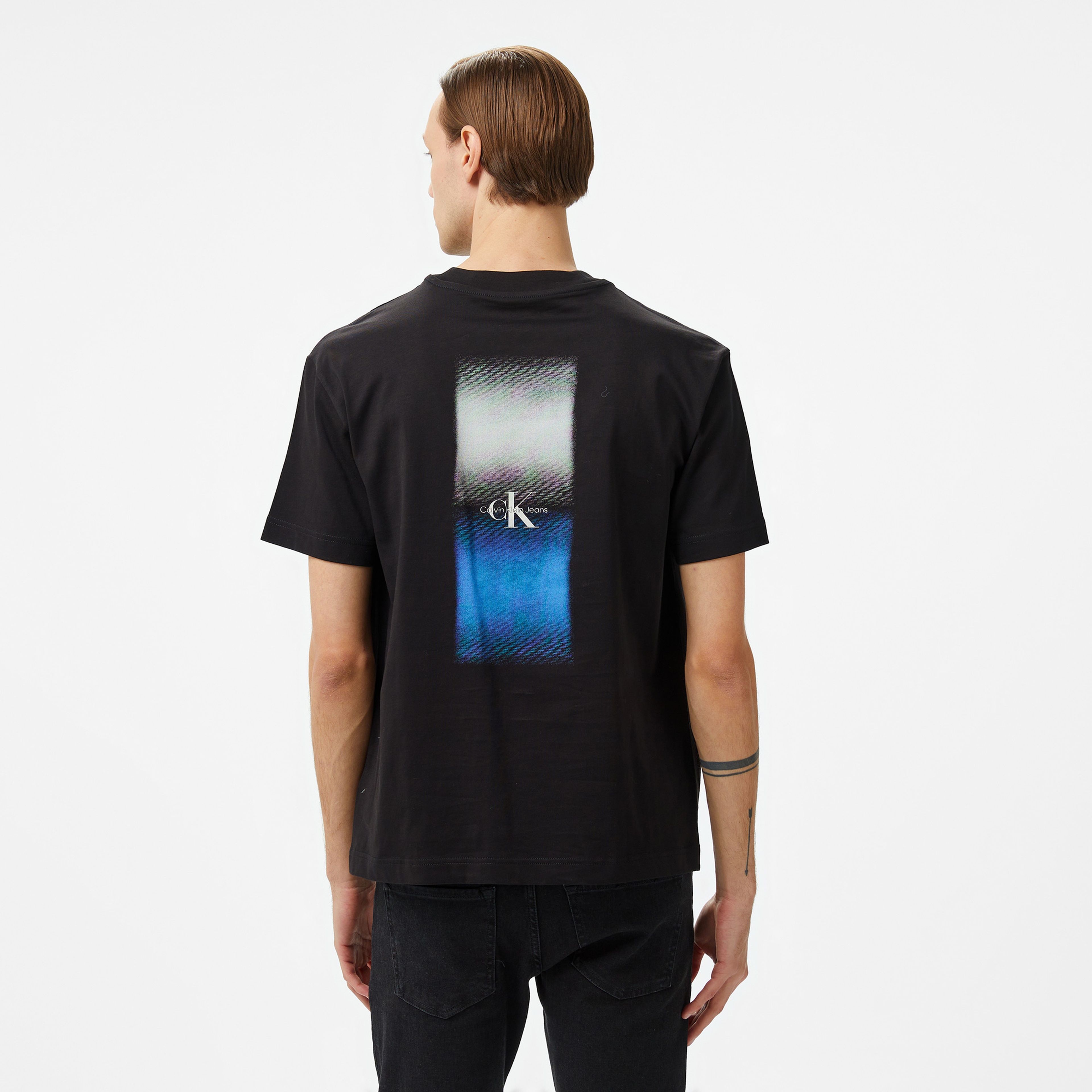 Calvin Klein Jeans Erkek Siyah T-Shirt