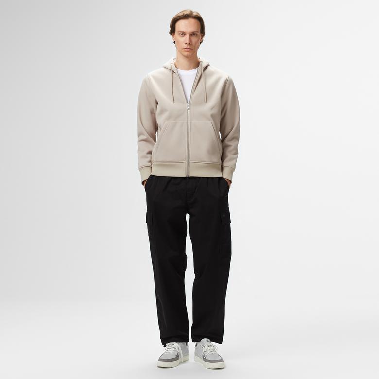 Calvin Klein Jeans Erkek Gri Sweatshirt