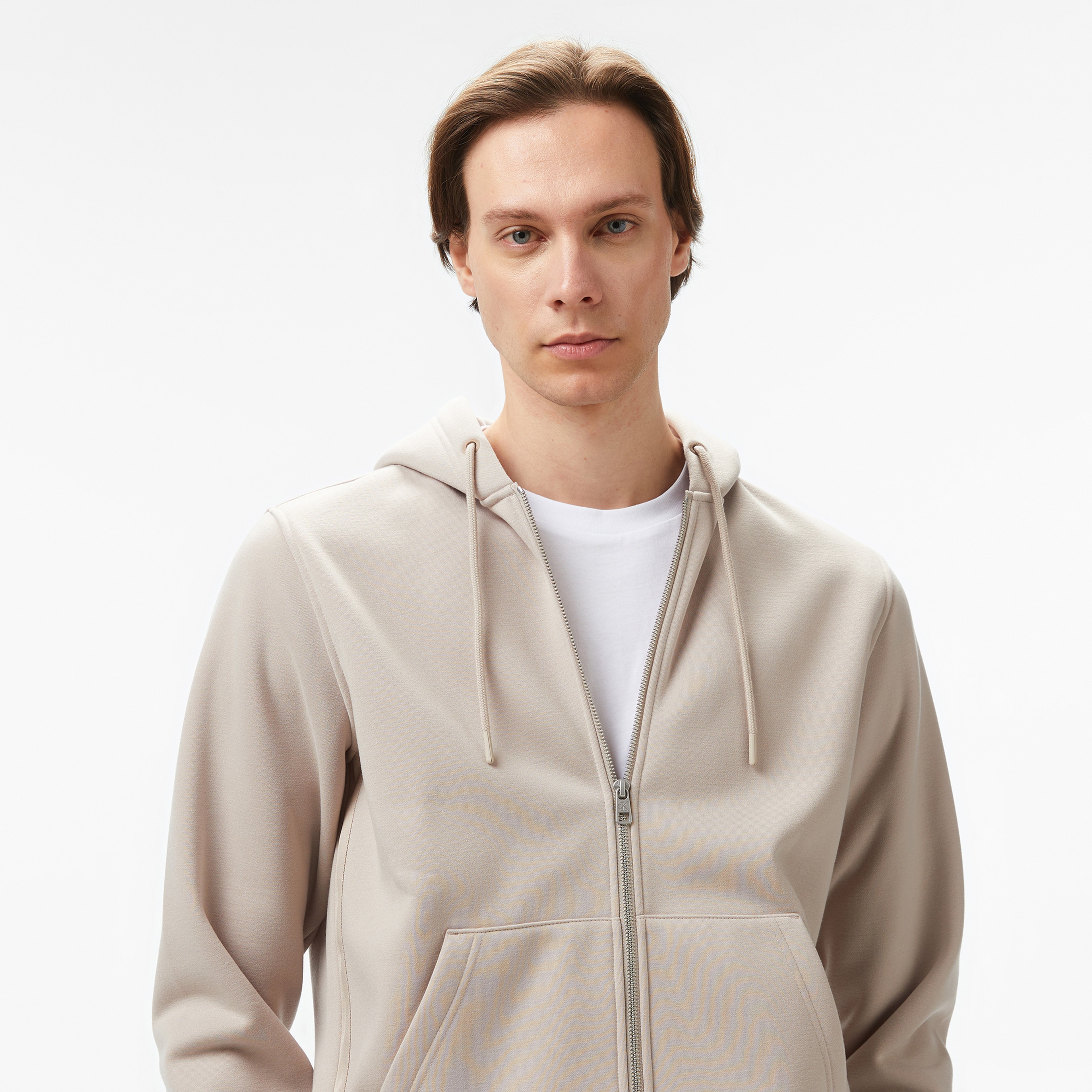 Calvin Klein Jeans Erkek Gri Sweatshirt