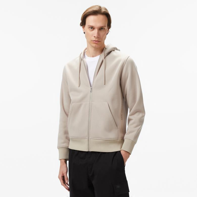 Calvin Klein Jeans Erkek Gri Sweatshirt