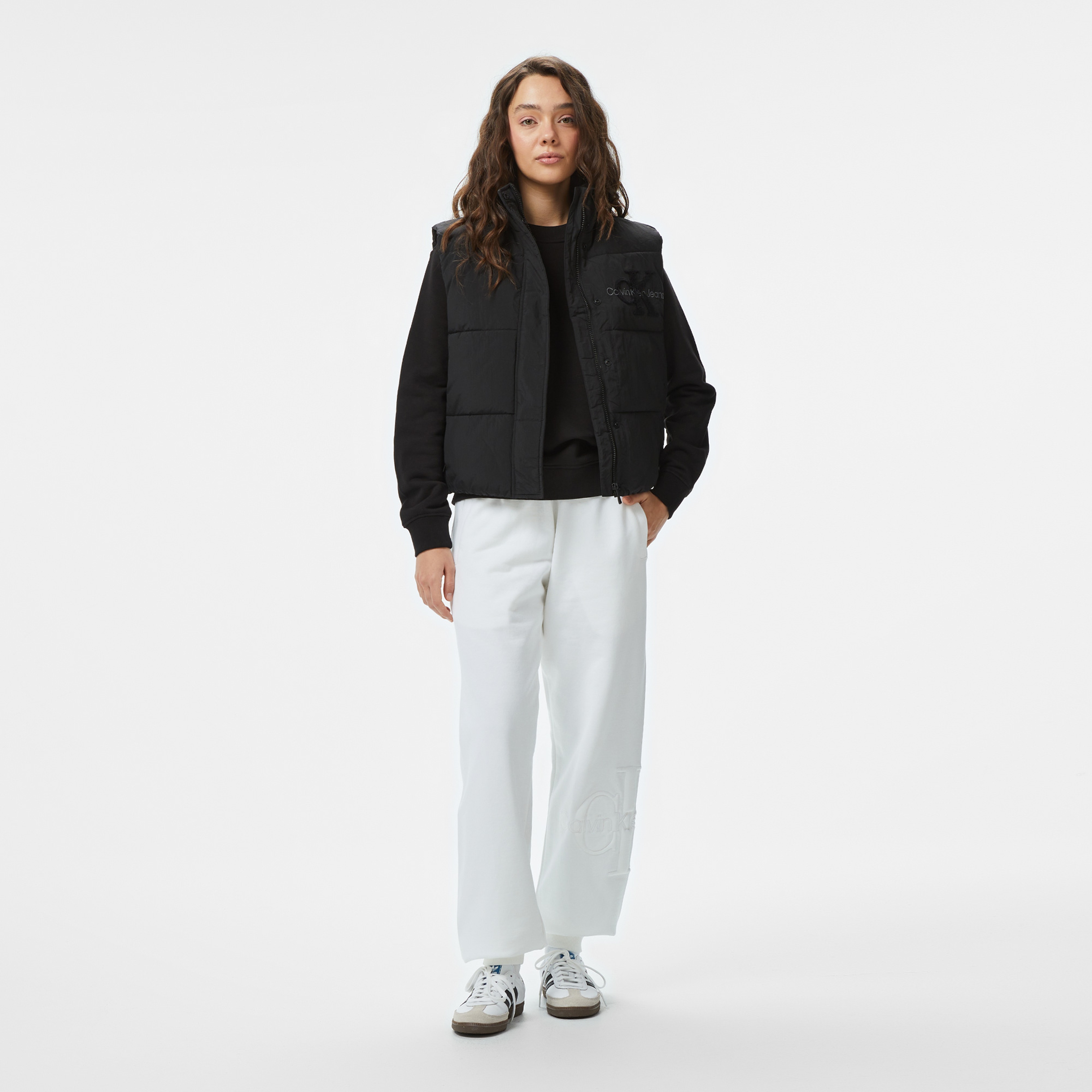 Calvin Klein Jeans Kadın Siyah Yelek