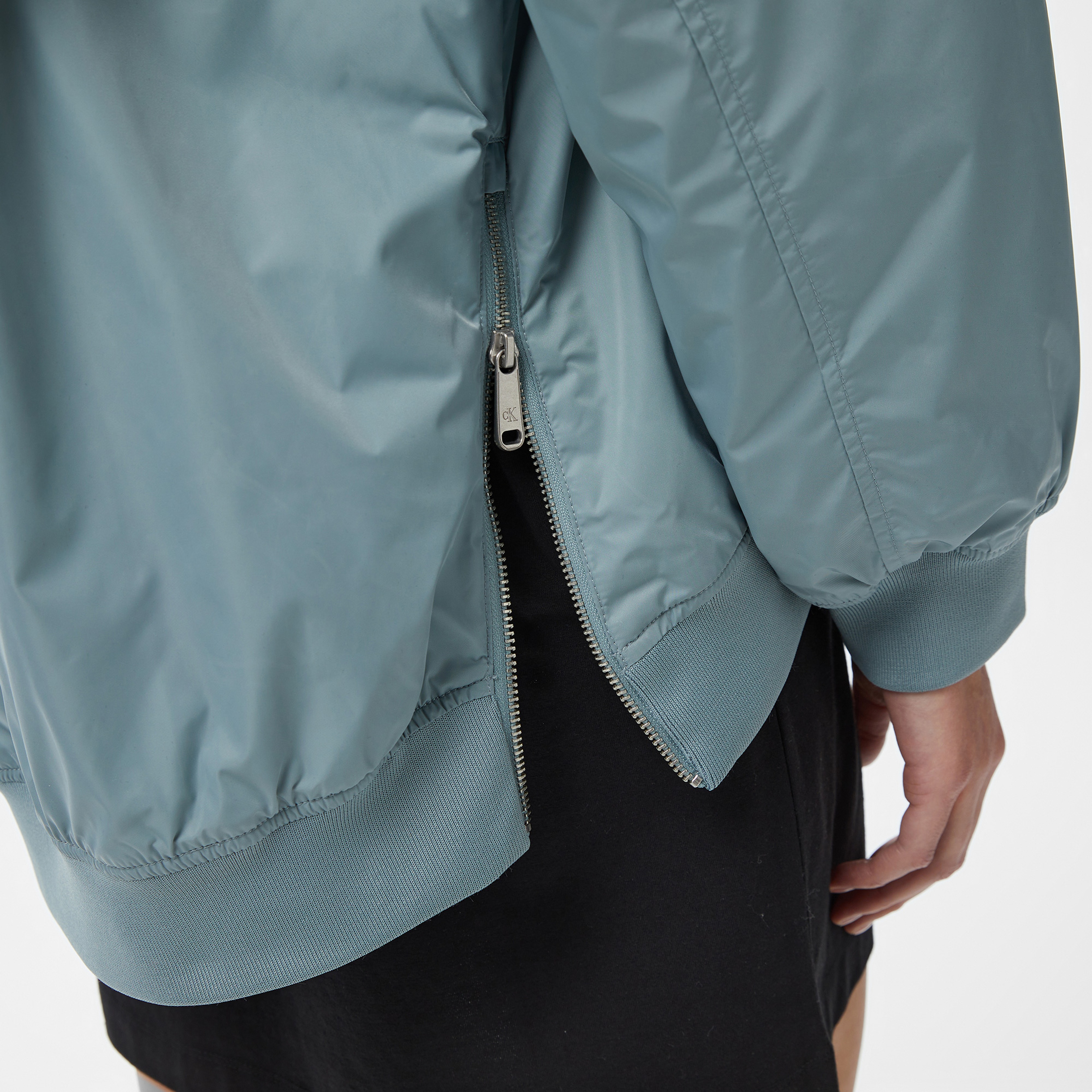 Calvin Klein Kadın Gri Mont