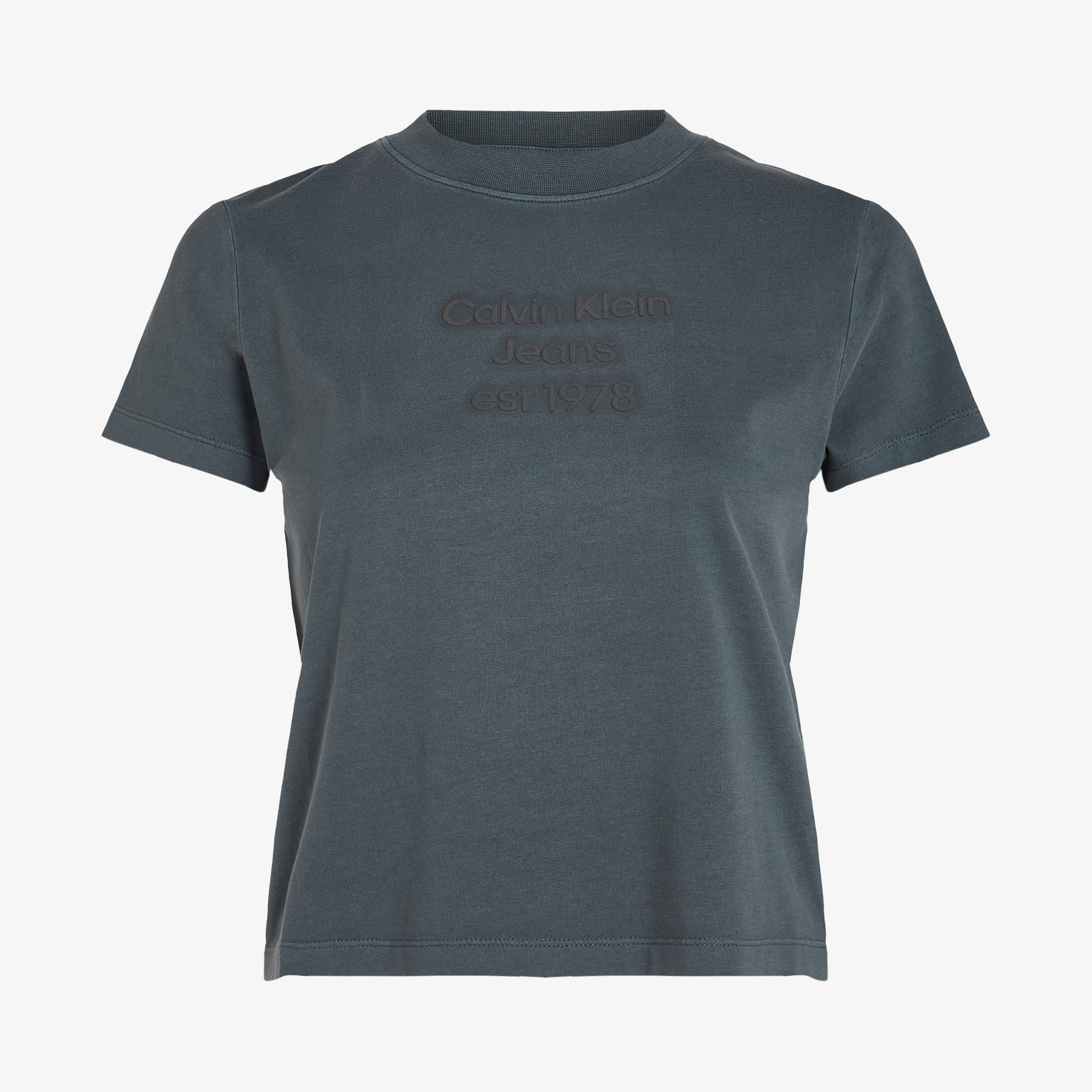 Calvin Klein Kadın Gri T-Shirt