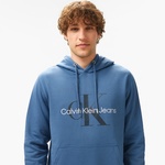 Calvin Klein Jeans Erkek Mavi Sweatshirt