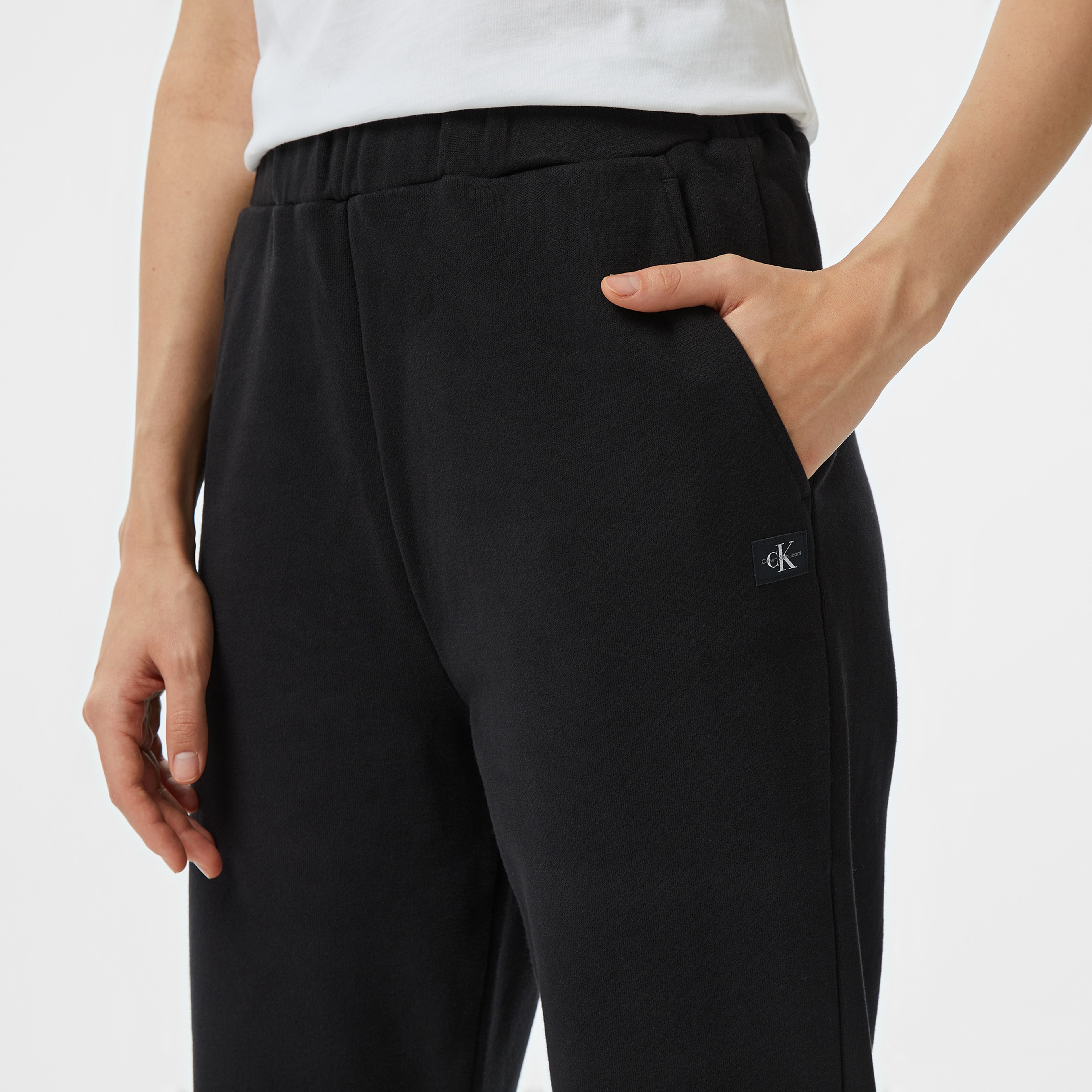 Calvin Klein Jeans Kadın Siyah Eşofman Altı