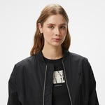 Calvin Klein Kadın Siyah Mont