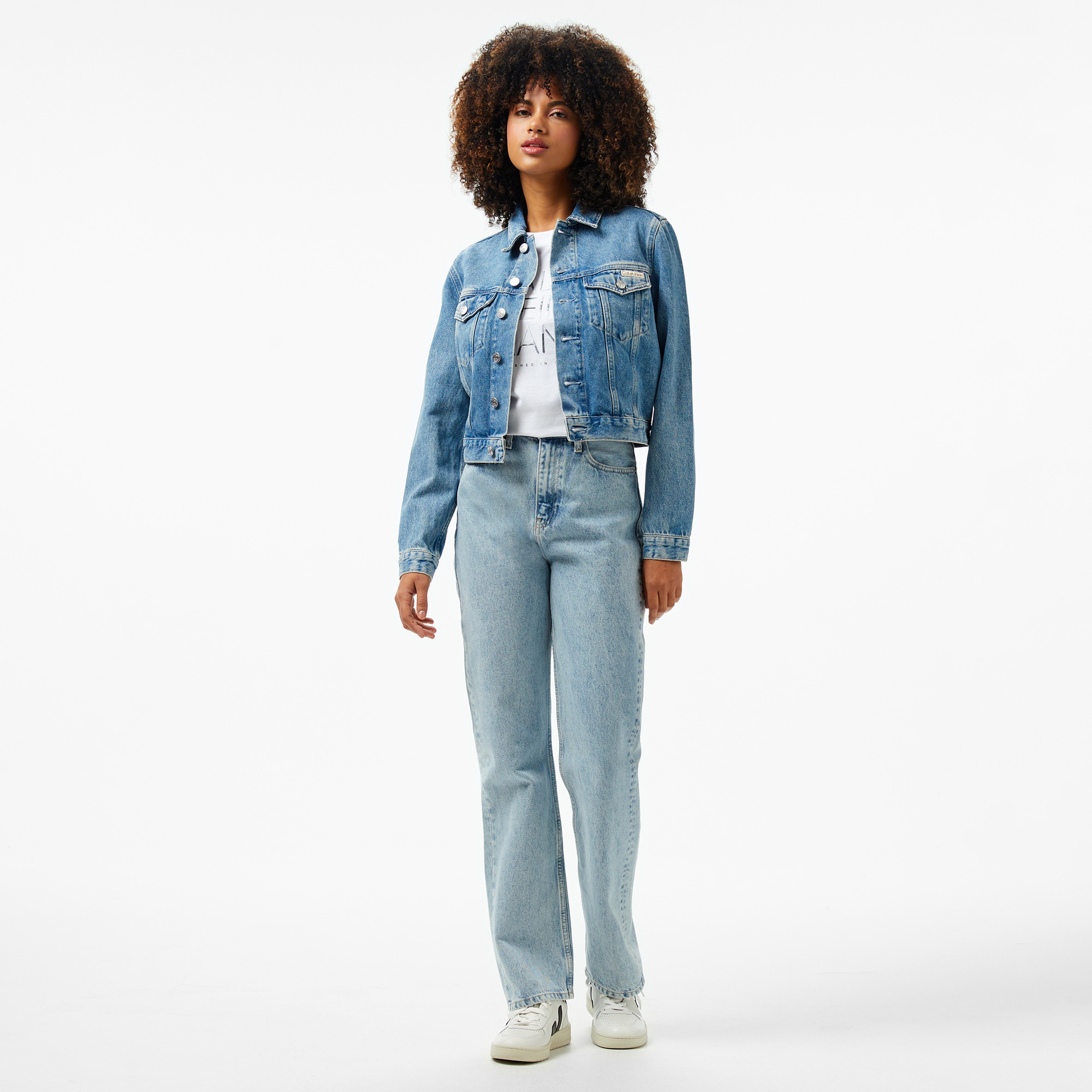 Calvin Klein Kadın Mavi Mont