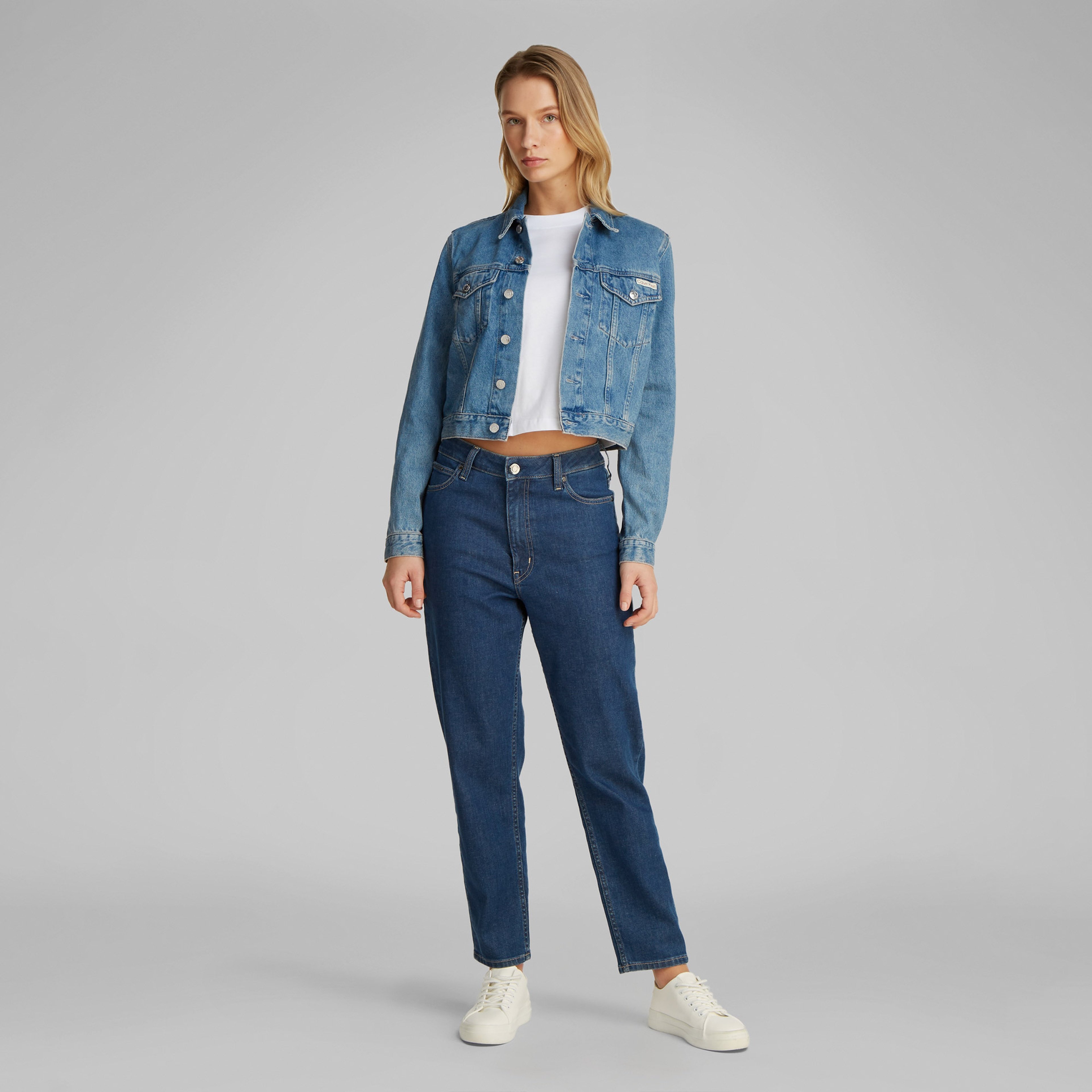 Calvin Klein Kadın Mavi Mont