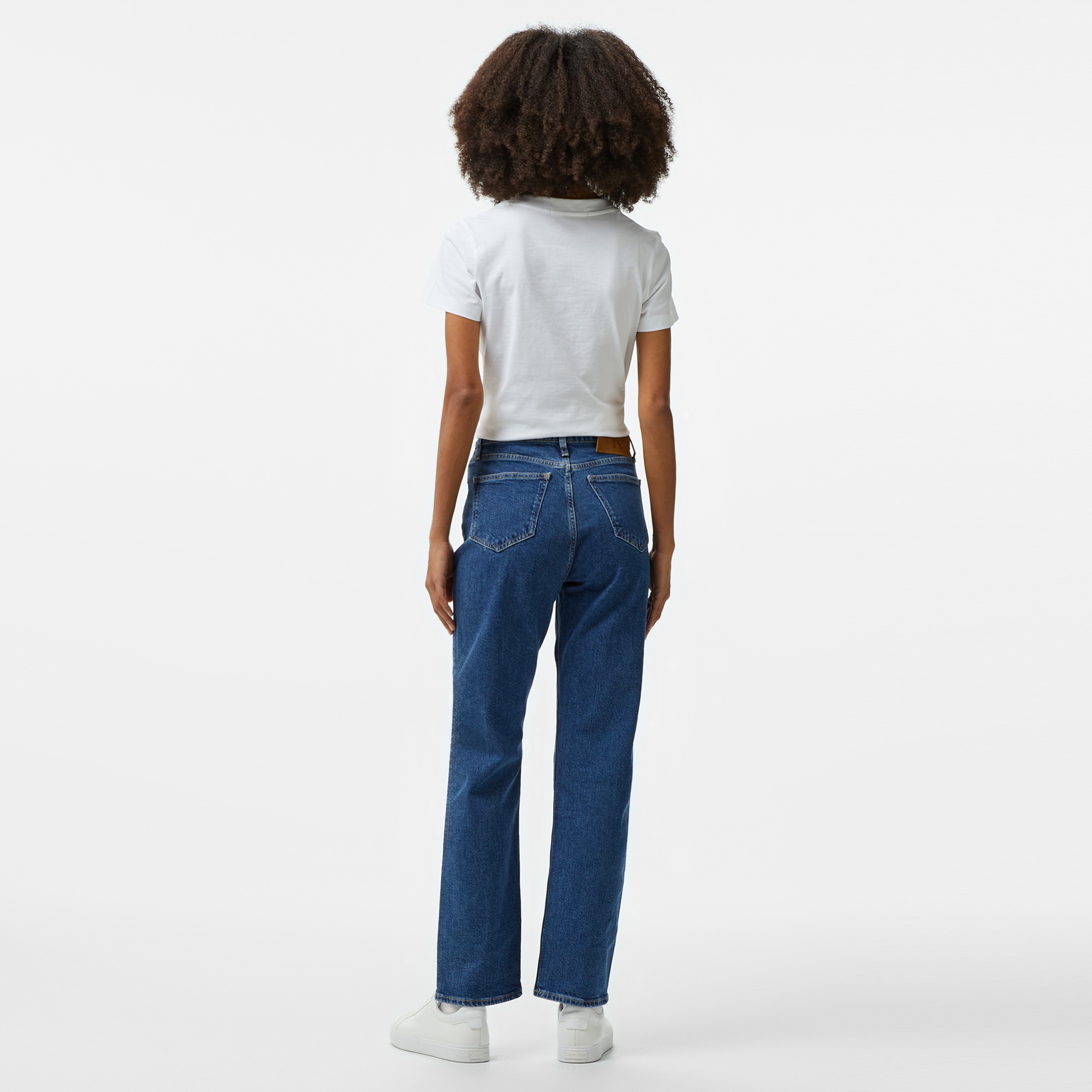 Calvin Klein Jeans Kadın Mavi Pantolon