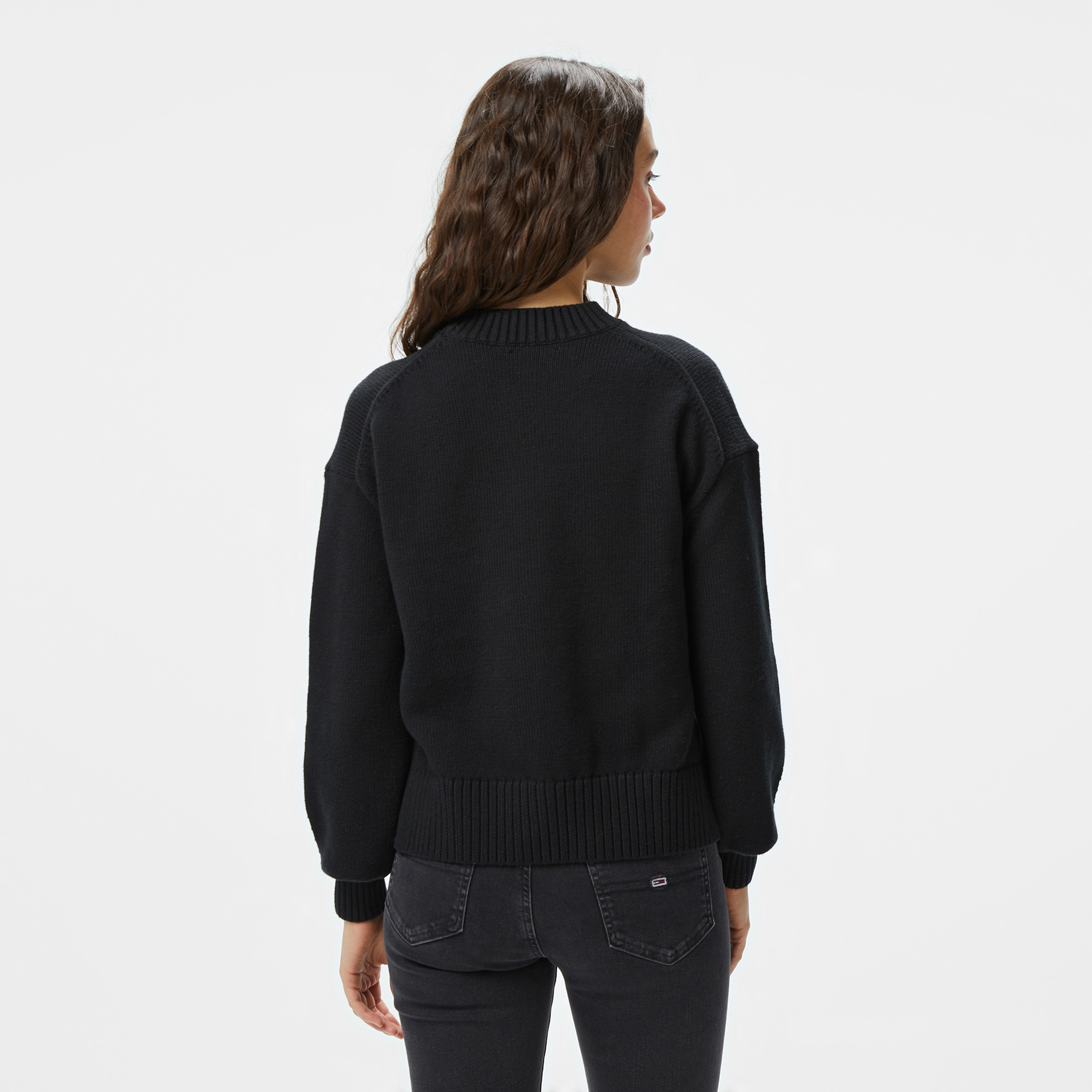 Calvin Klein Jeans Kadın Siyah Triko