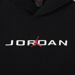 Jordan Baseline French Terry Printed Çocuk Siyah Hoodie