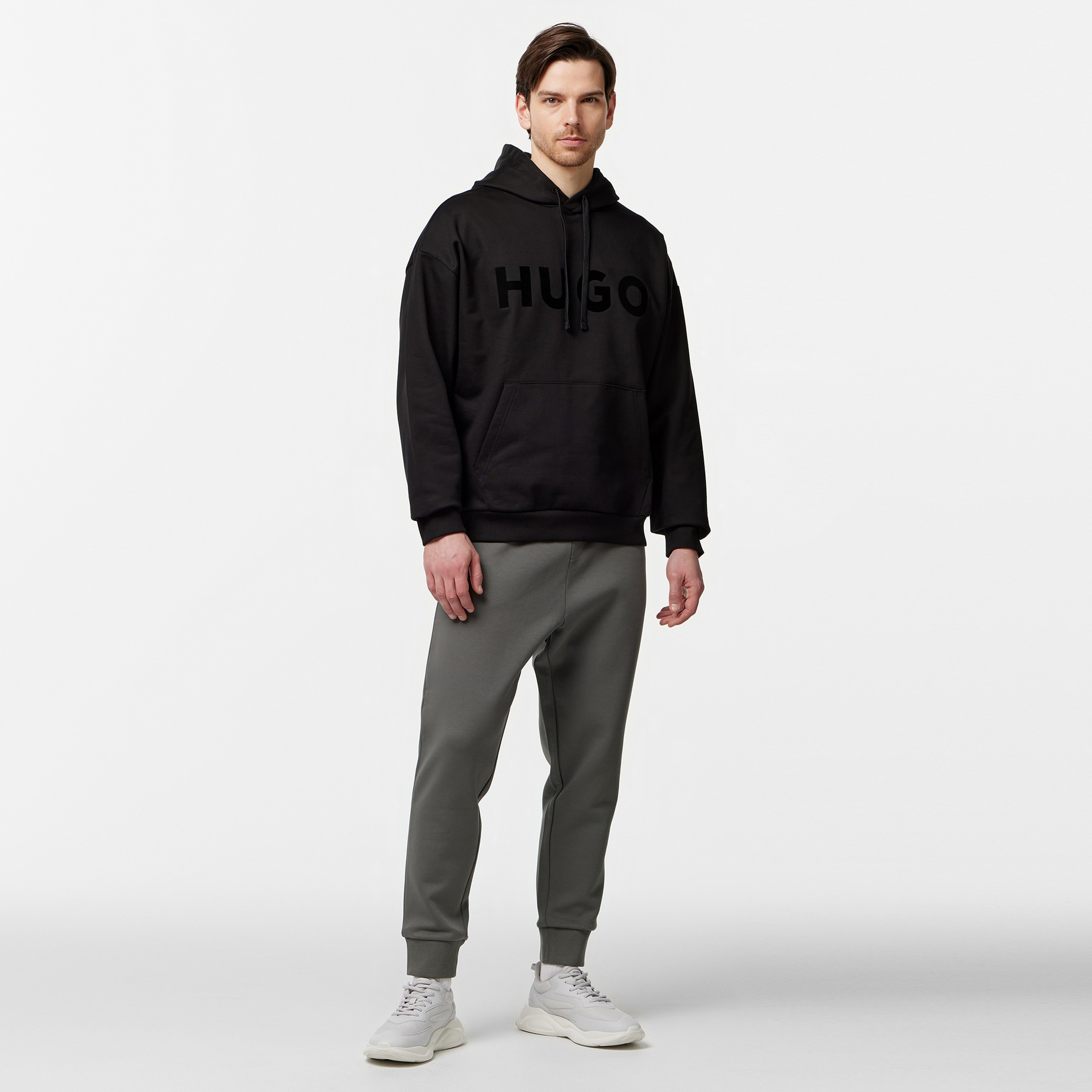 Hugo Erkek Siyah Sweatshirt