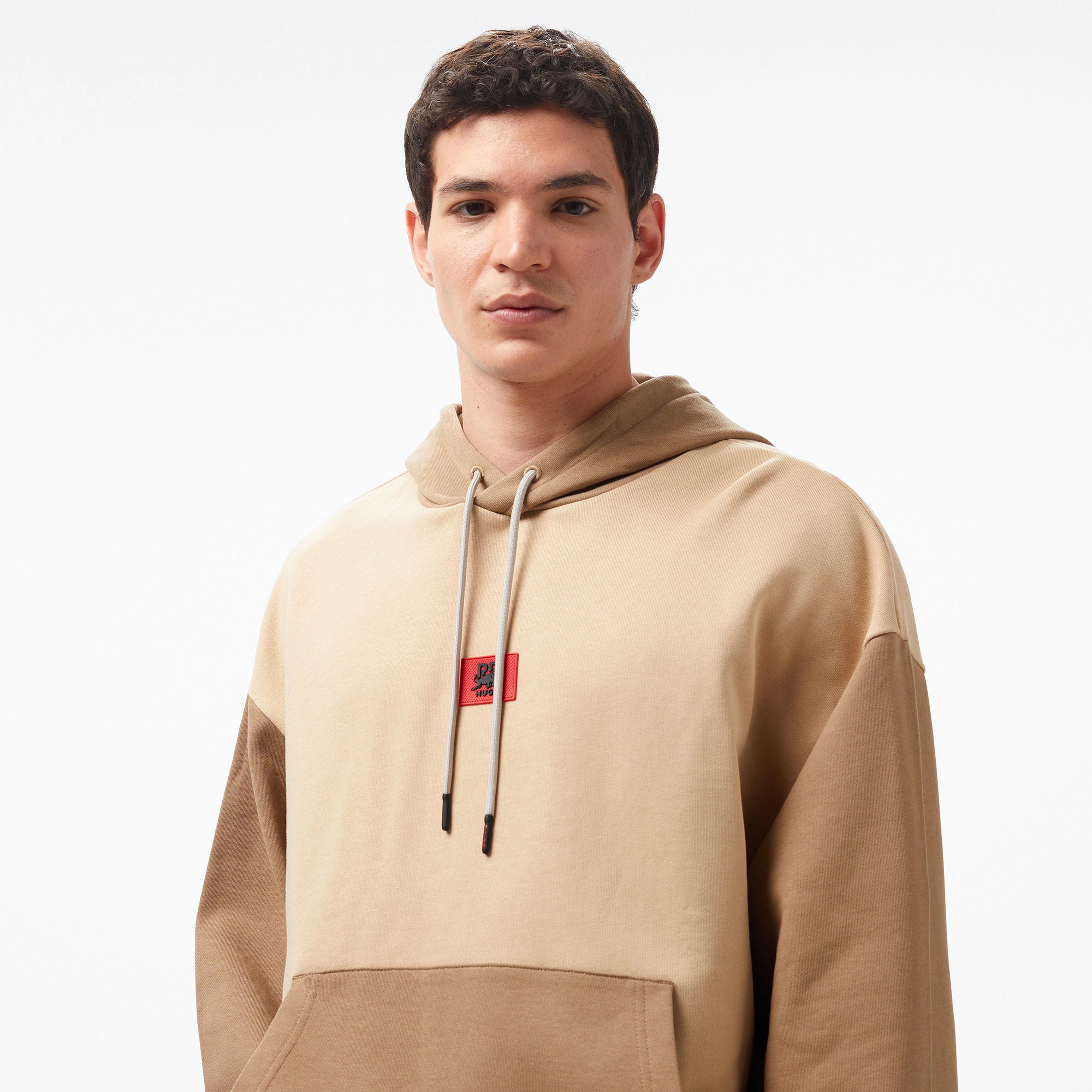 Hugo Erkek Bej Sweatshirt