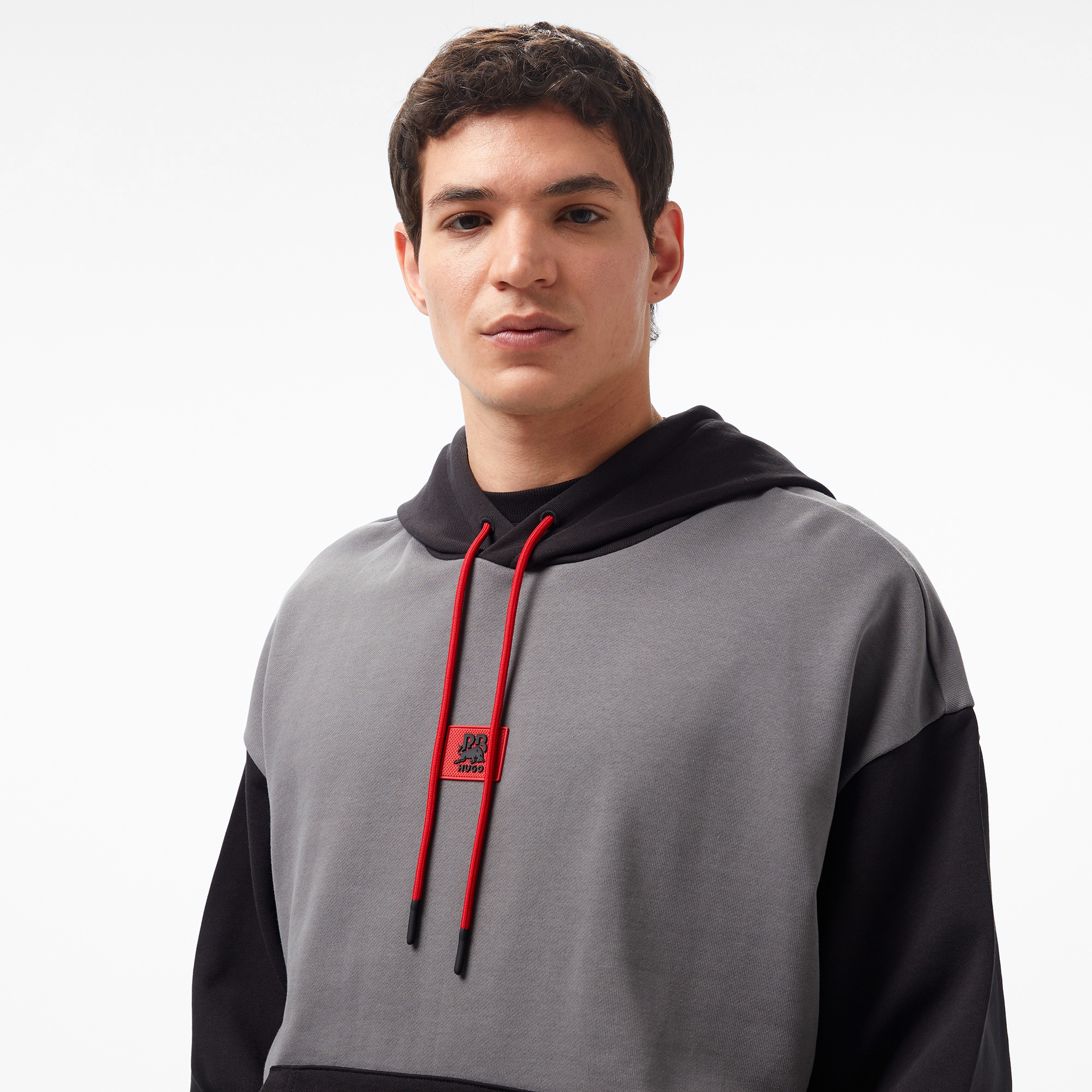 Hugo Erkek Gri Sweatshirt
