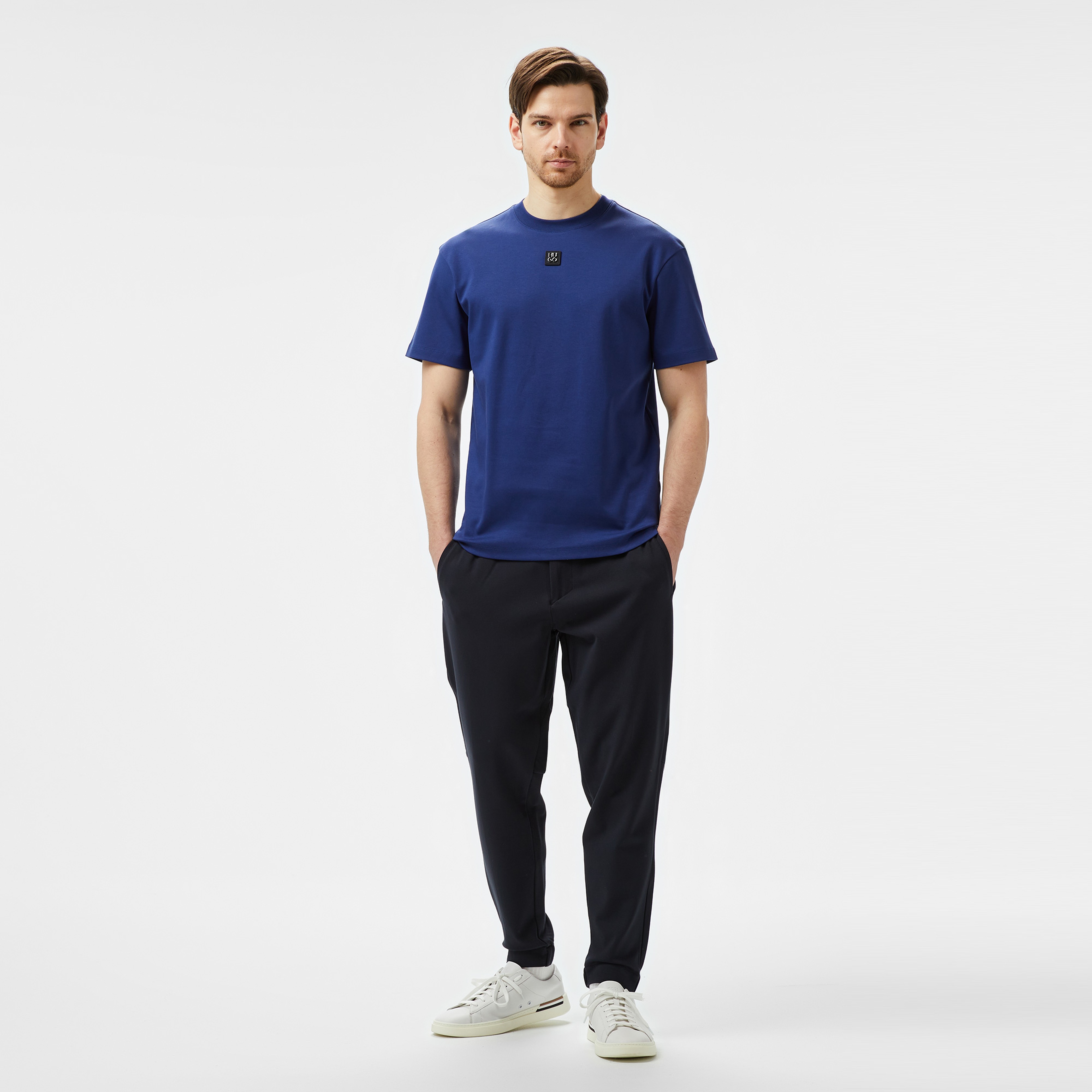 Hugo Erkek Mavi T-Shirt