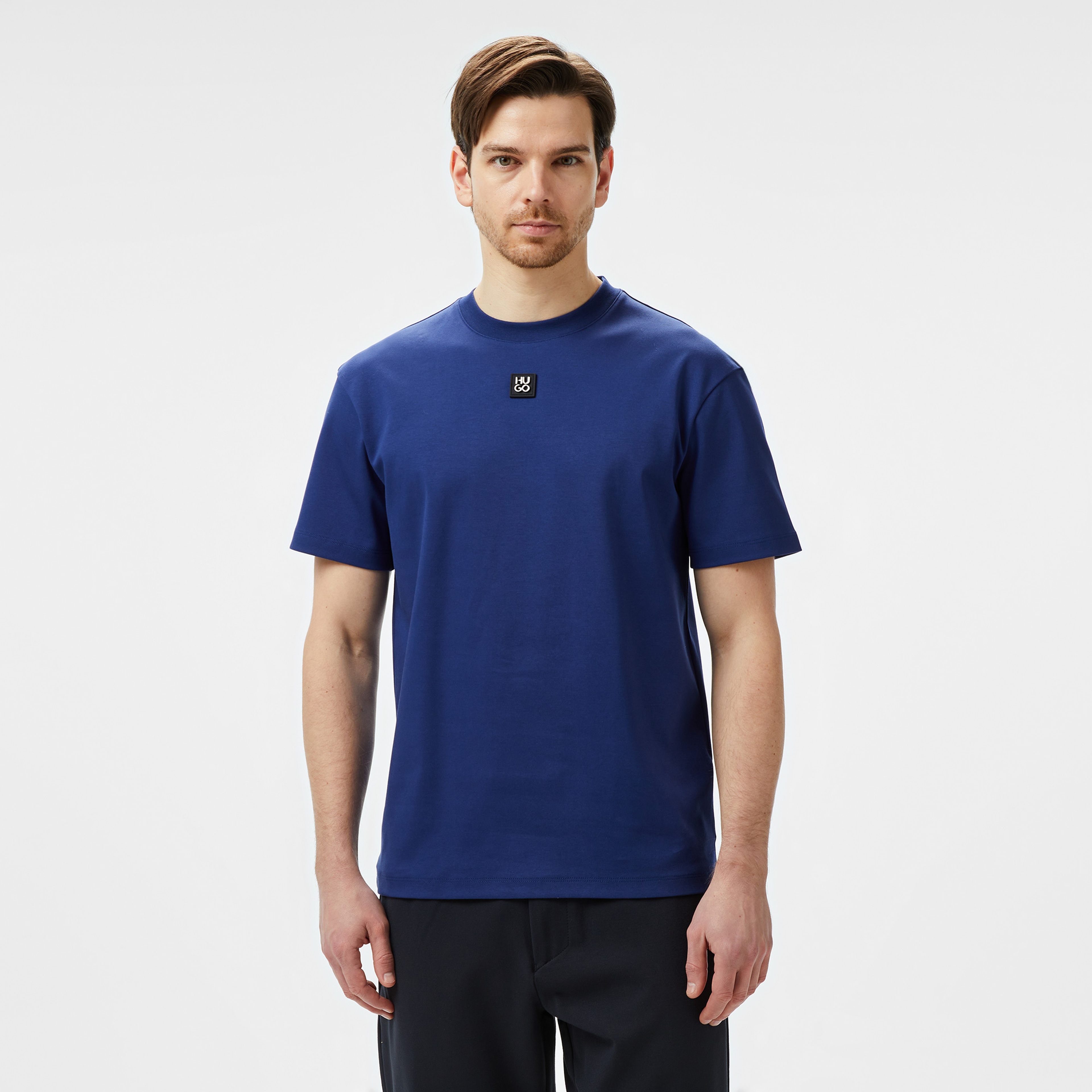 Hugo Erkek Mavi T-Shirt