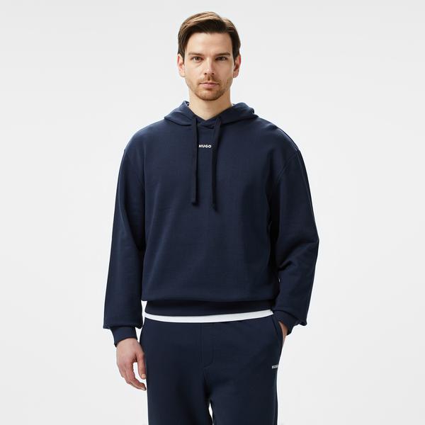 Hugo Erkek Mavi Sweatshirt