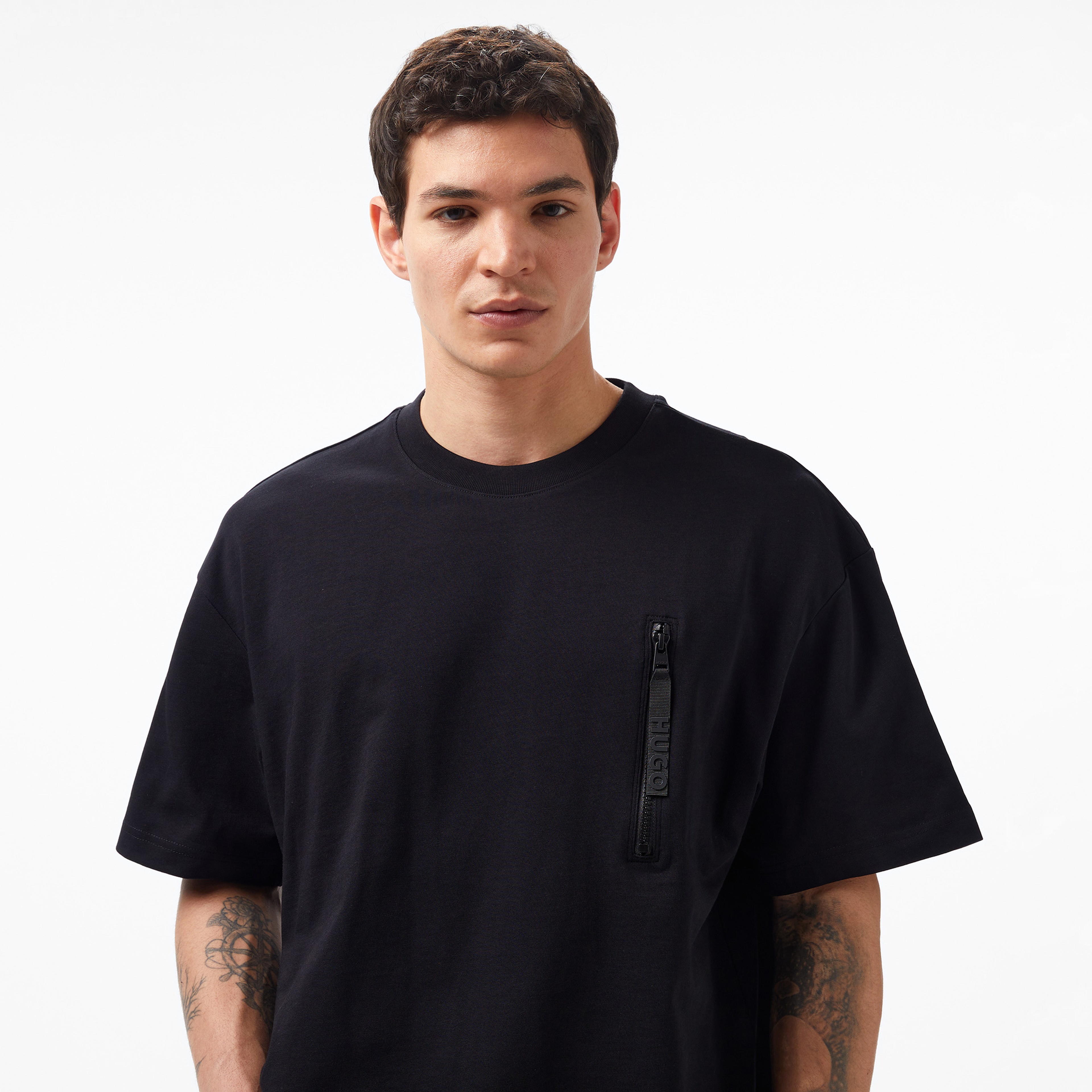 Hugo Erkek Siyah T-Shirt