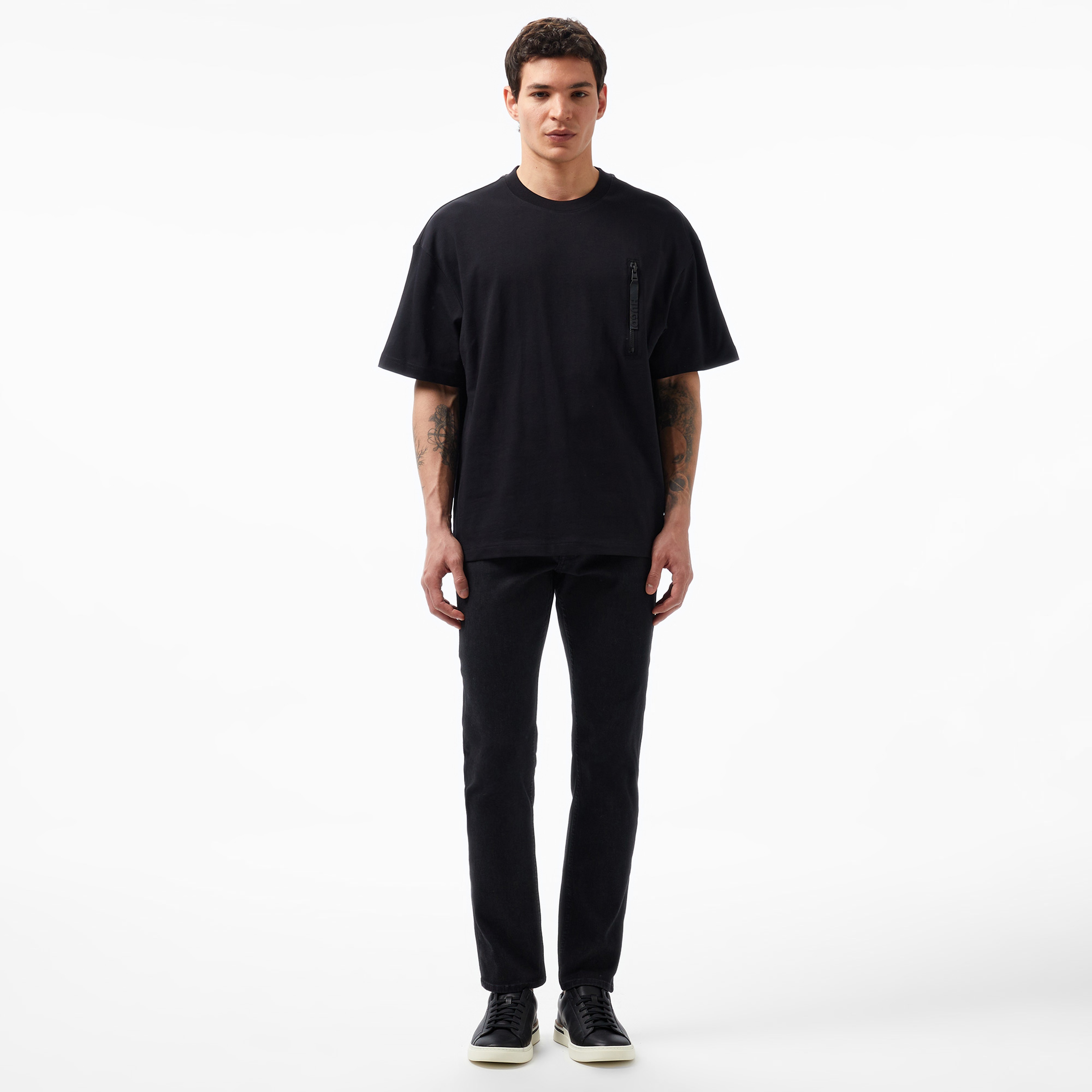 Hugo Erkek Siyah T-Shirt