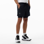 Under Armour Launch 5inch 2-in-1 Erkek Siyah Koşu Şortu